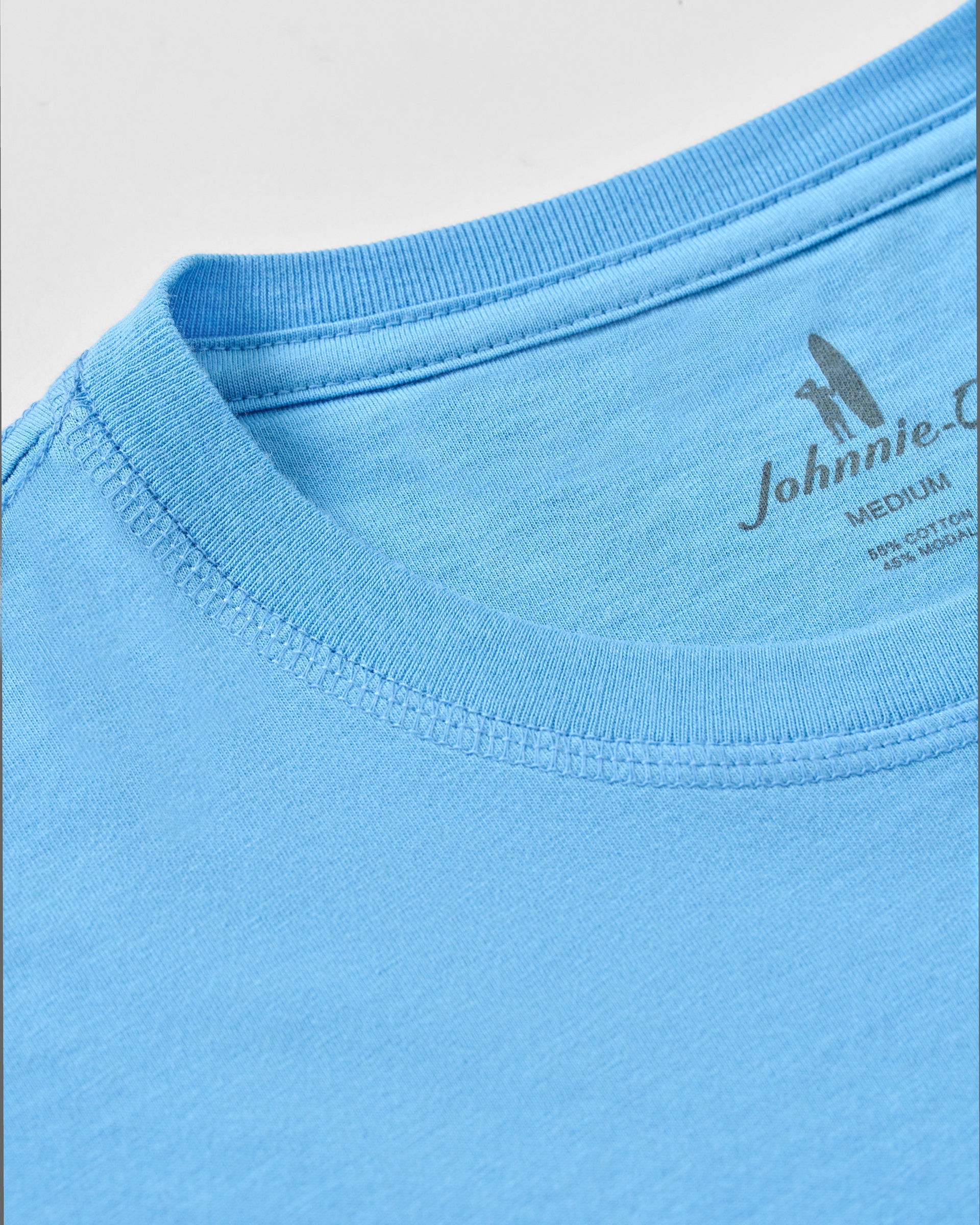 Johnnie-O Long Sleeve Pocket T-Shirt - Blue Agave