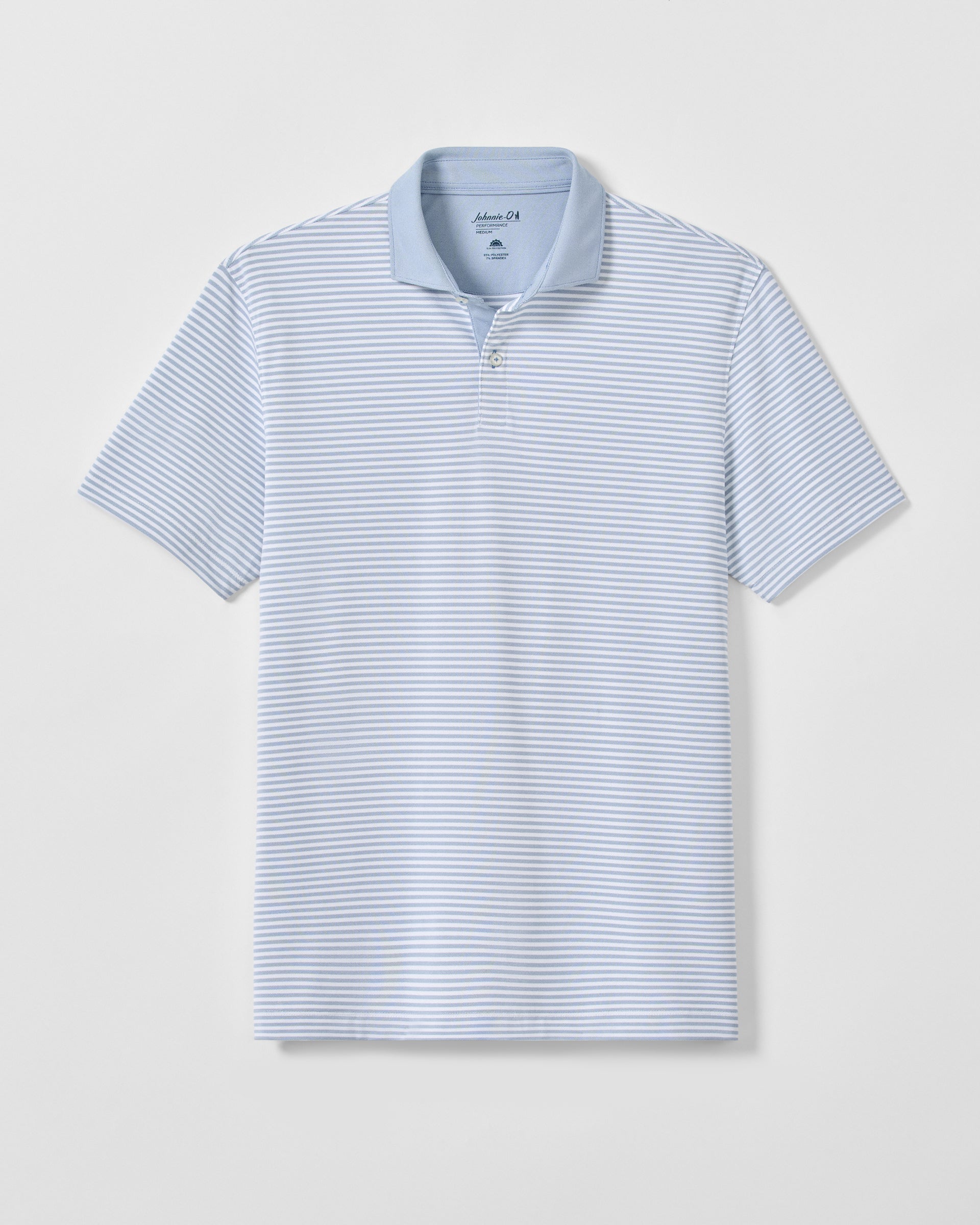 Johnnie-O Performance Mesh Polo - Cruz Solid Collar