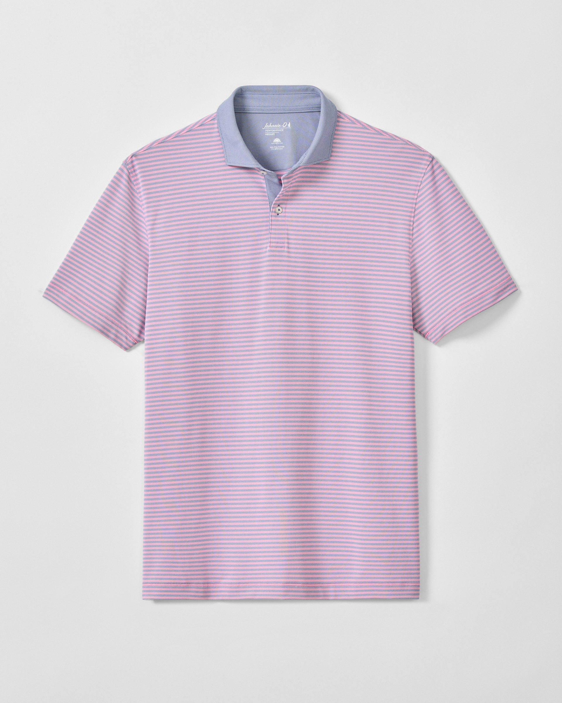 Johnnie-O Performance Mesh Polo - Cruz Solid Collar