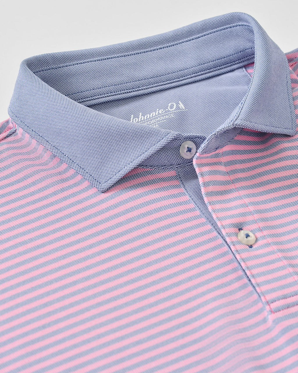 Johnnie-O Performance Mesh Polo - Cruz Solid Collar