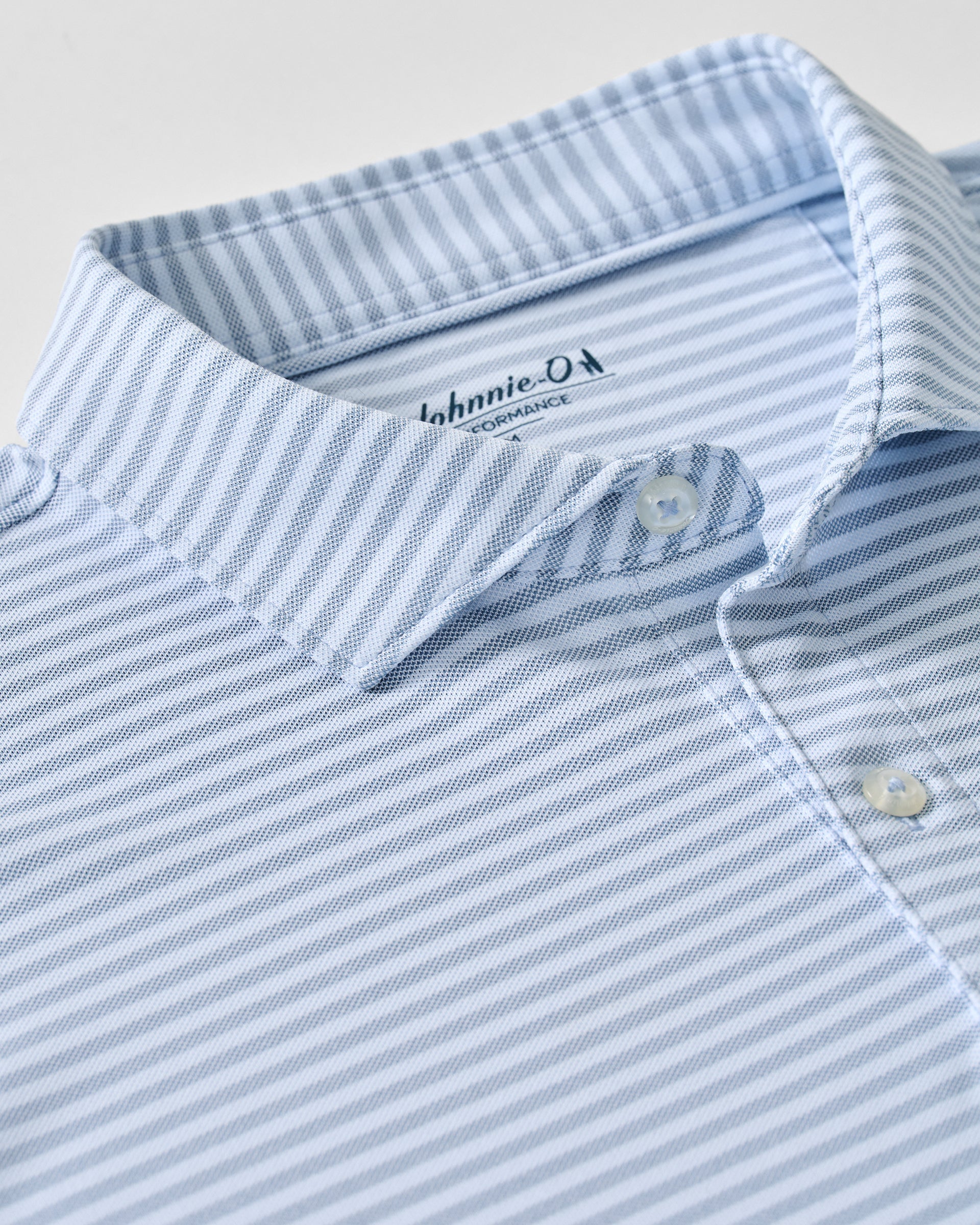 Johnnie-O Performance Mesh Polo - Cruz Stripe