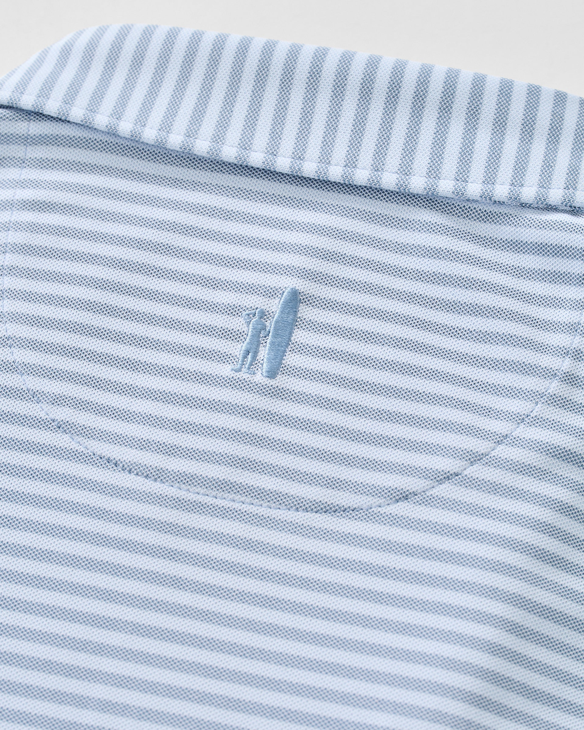 Johnnie-O Performance Mesh Polo - Cruz Stripe