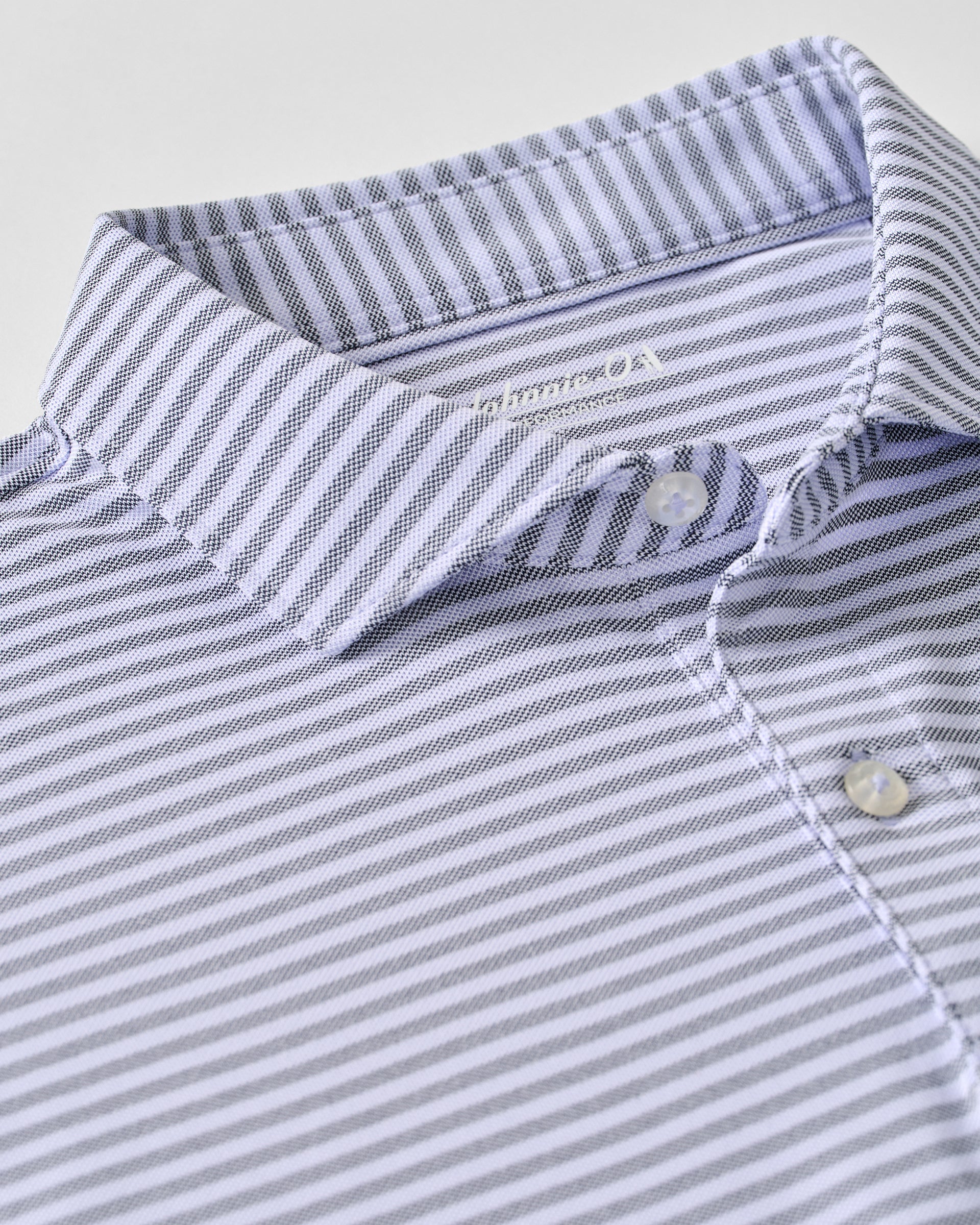 Johnnie-O Performance Mesh Polo - Cruz Stripe