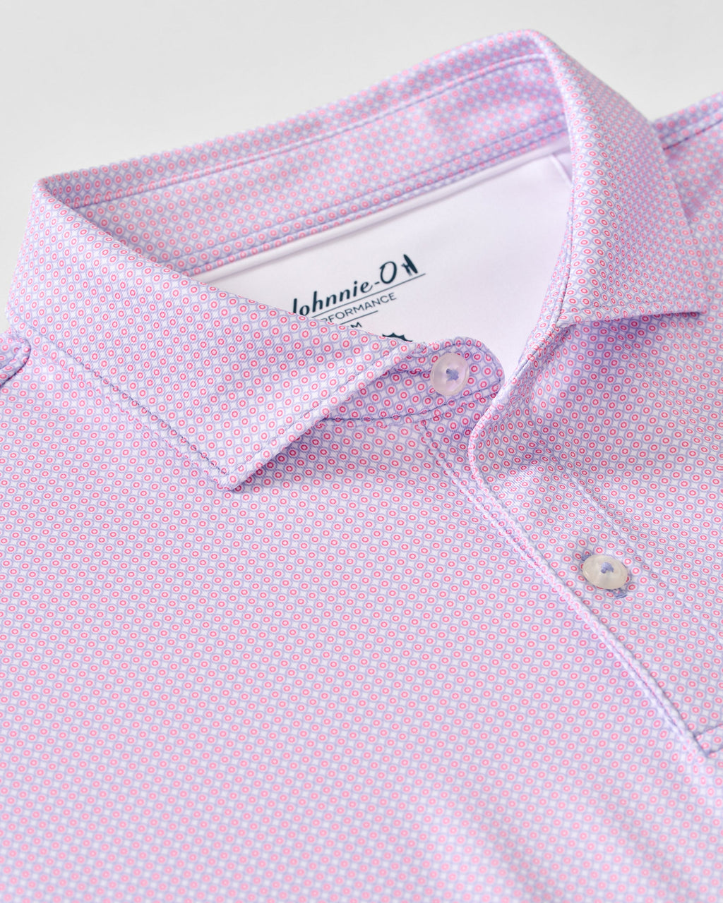 Johnnie-O Performance Jersey Polo - Dot Neat