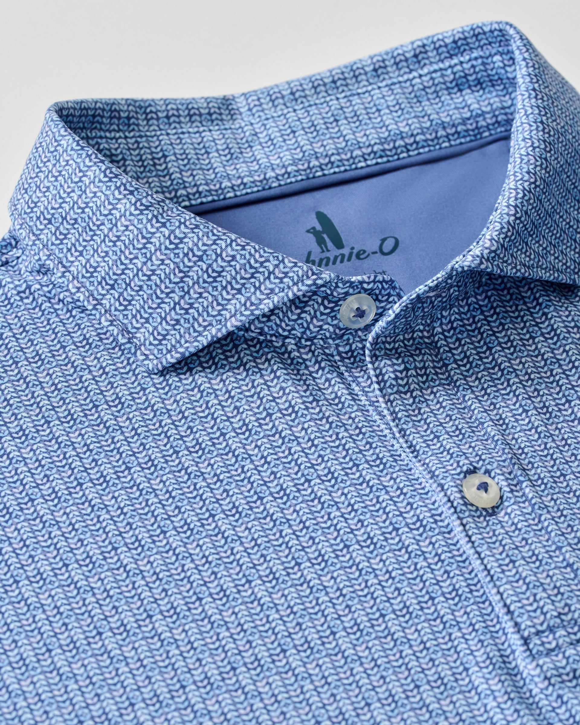 Johnnie-O Performance Featherweight Polo - Fall Flower