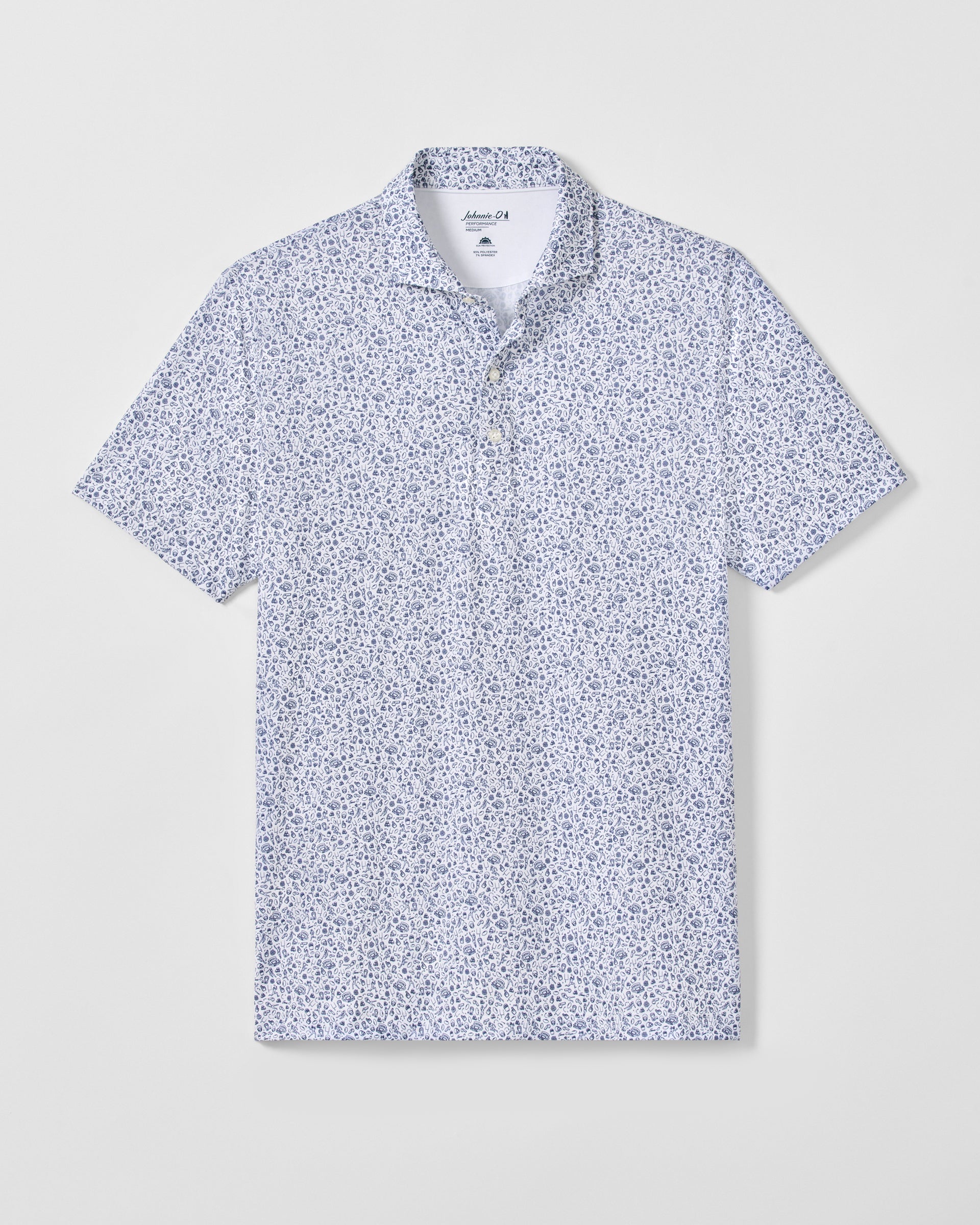 Johnnie-O Performance Jersey Polo - Gridiron