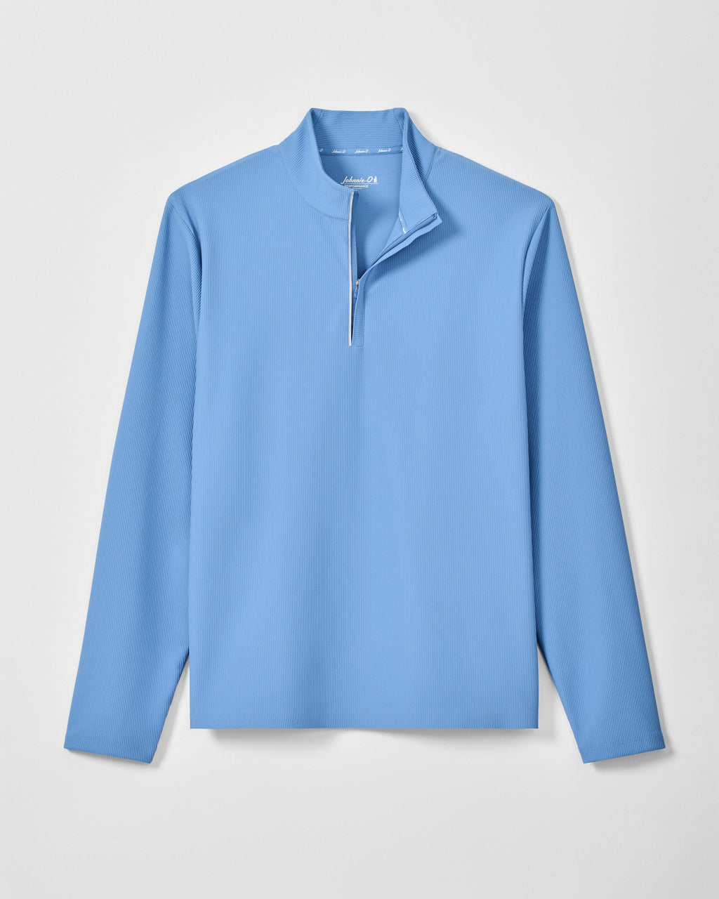 Johnnie-O Hoppin Ribbed Knit Performance 1/4 Zip Pullover