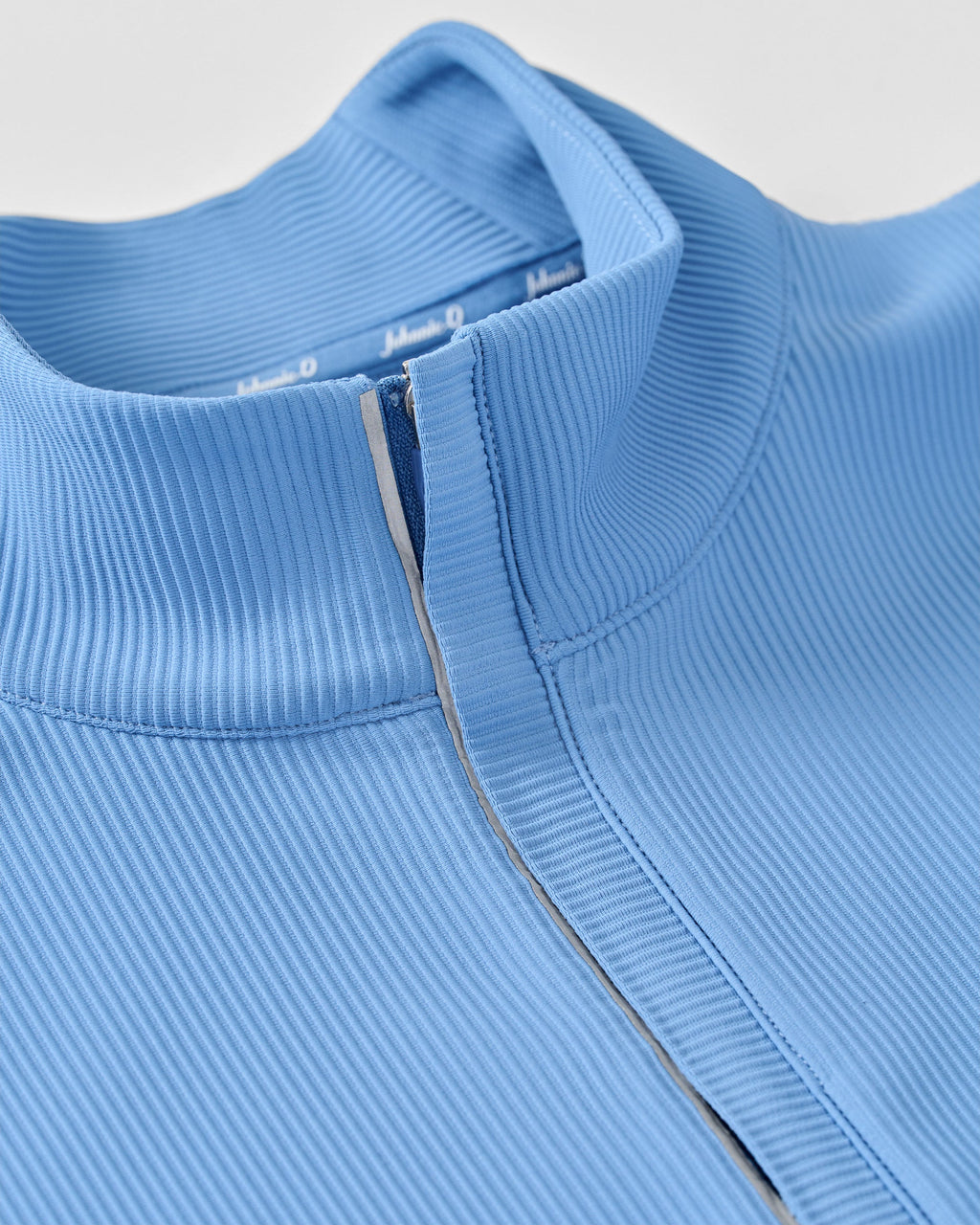 Johnnie-O Hoppin Ribbed Knit Performance 1/4 Zip Pullover