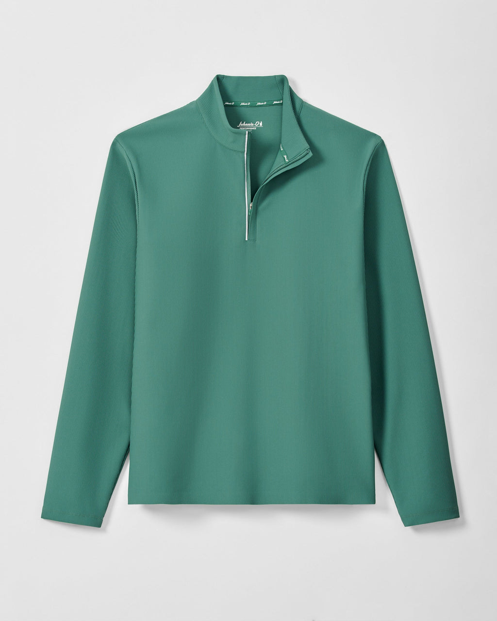 Johnnie-O Hoppin Ribbed Knit Performance 1/4 Zip Pullover