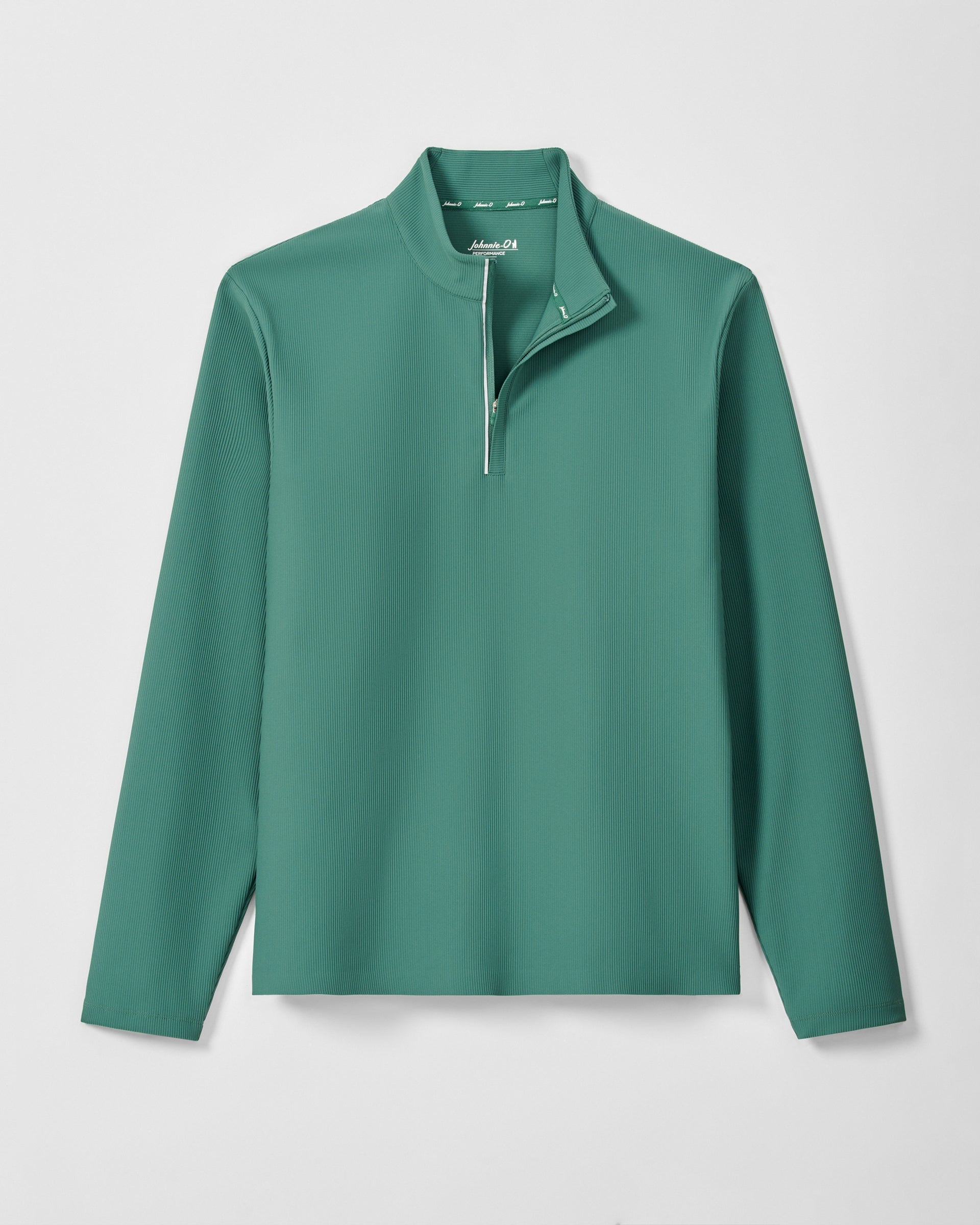 Johnnie-O Hoppin Ribbed Knit Performance 1/4 Zip Pullover
