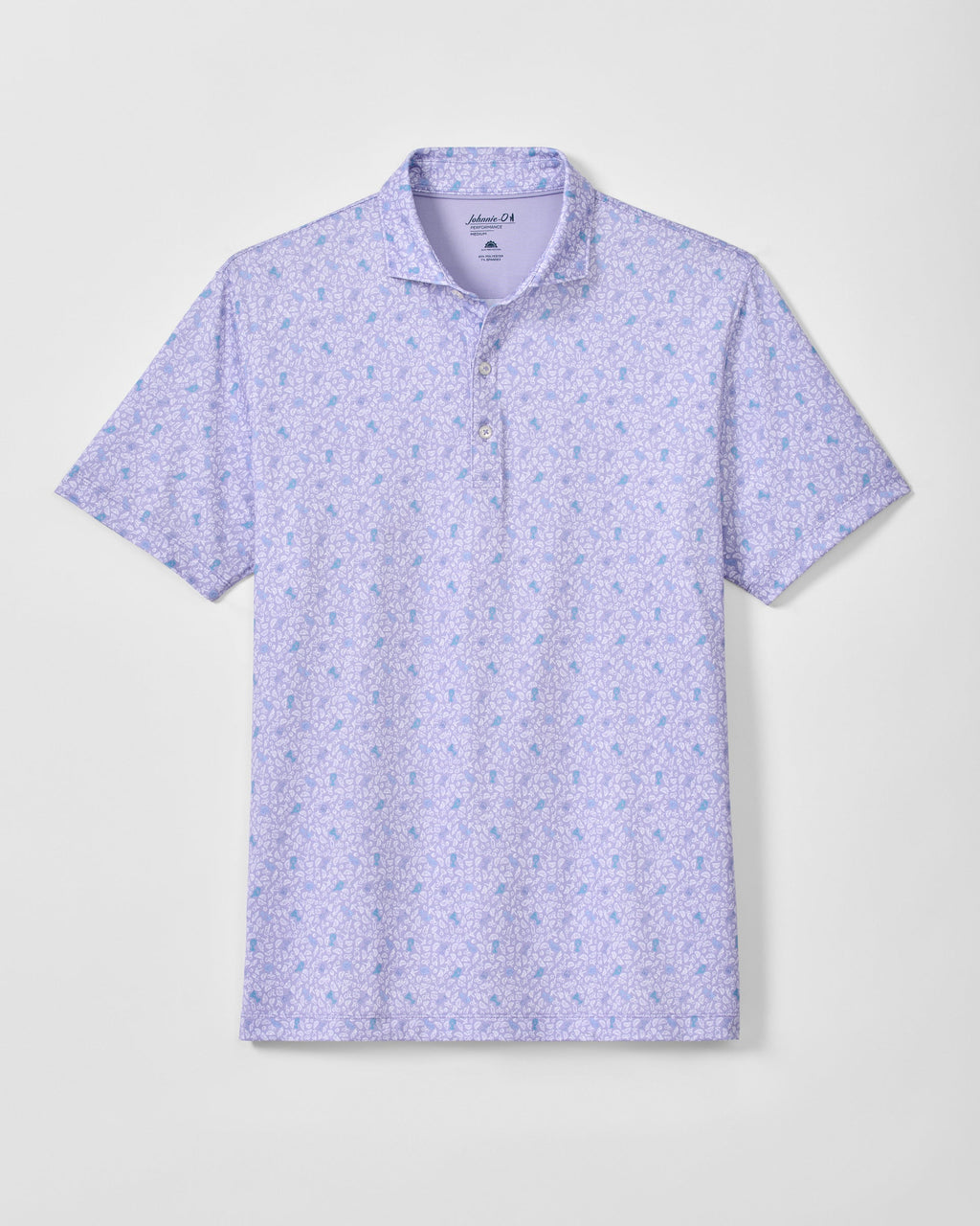 Johnnie-O Performance Jersey Polo - Island Cocktail