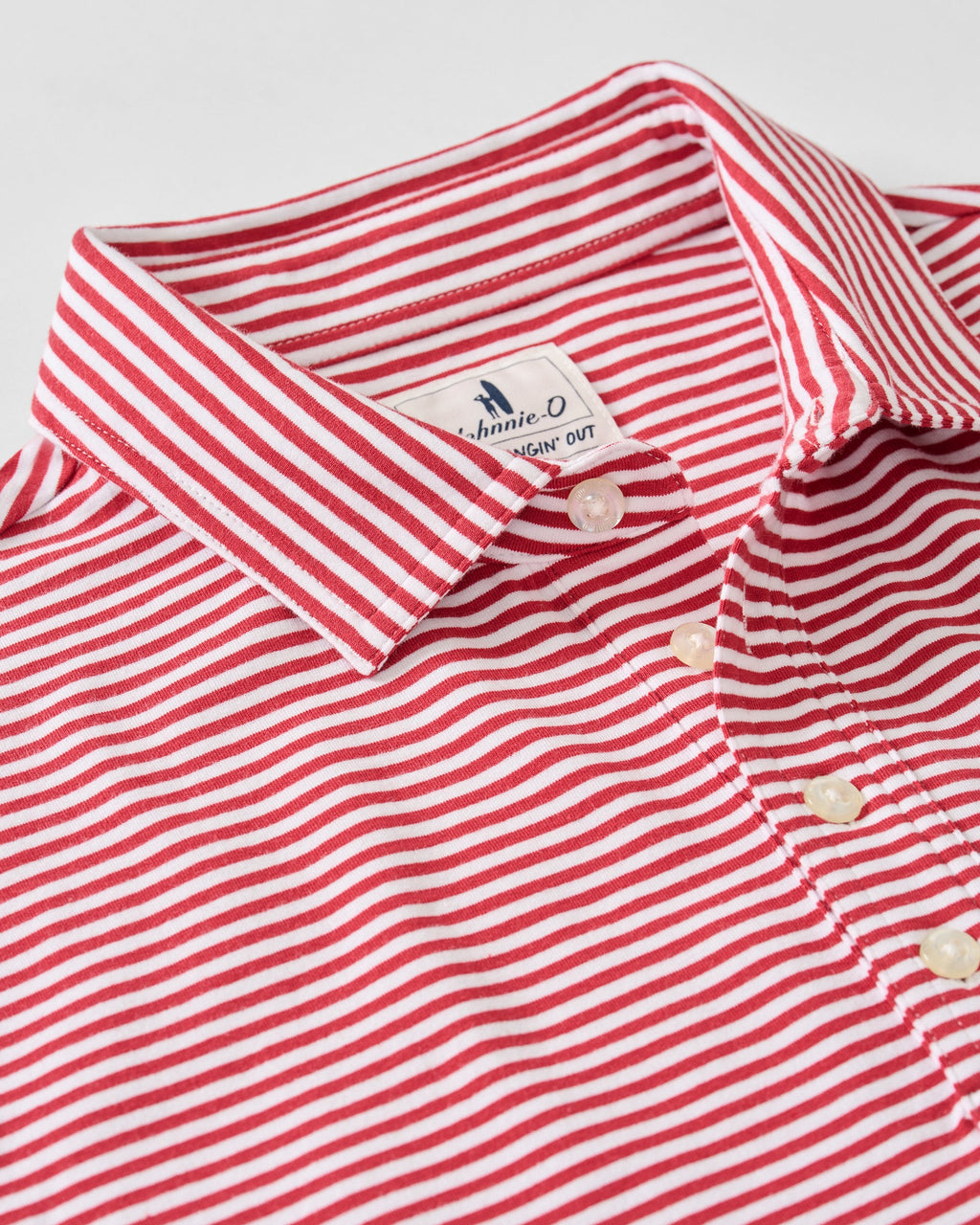 Johnnie-O Original 4-Button Polo - Jacks Stripe