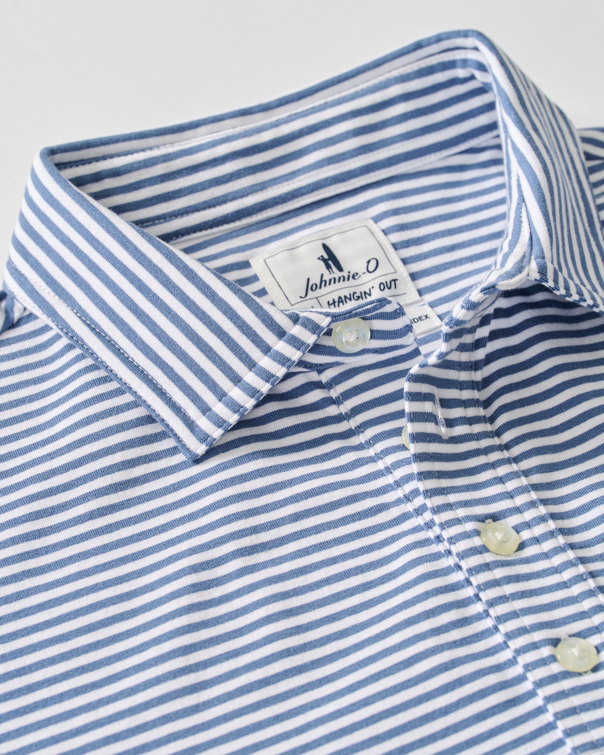 Johnnie-O Original 4-Button Polo - Jacks Stripe
