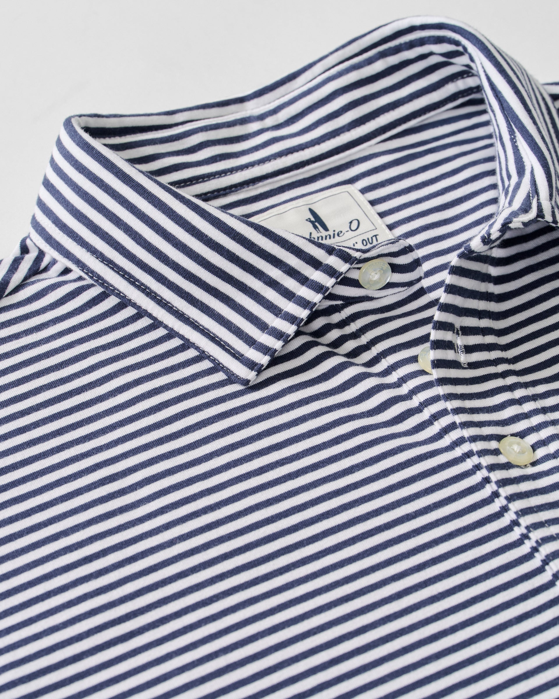 Johnnie-O Original 4-Button Polo - Jacks Stripe