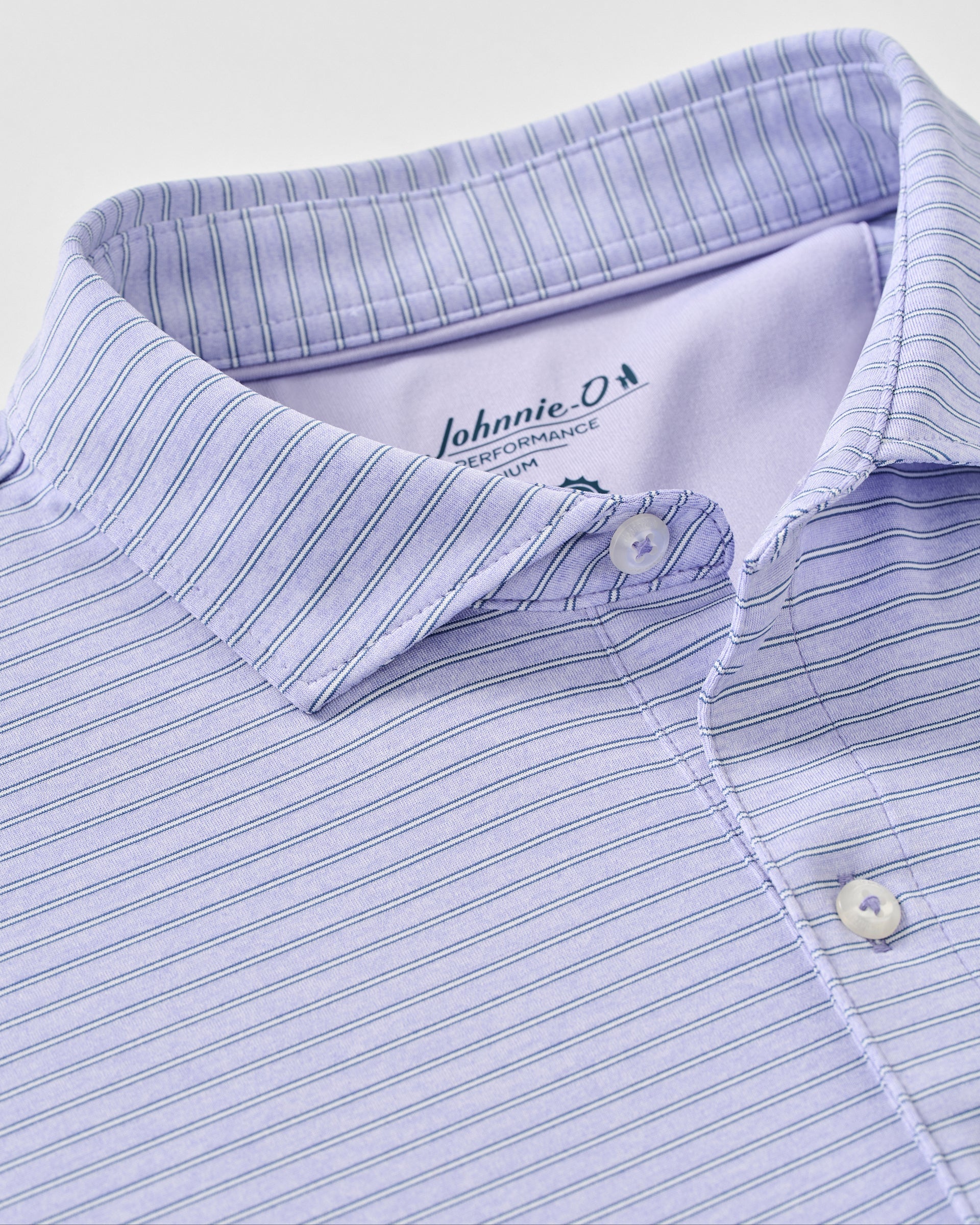 Johnnie-O Performance Jersey Polo - Michael Stripe
