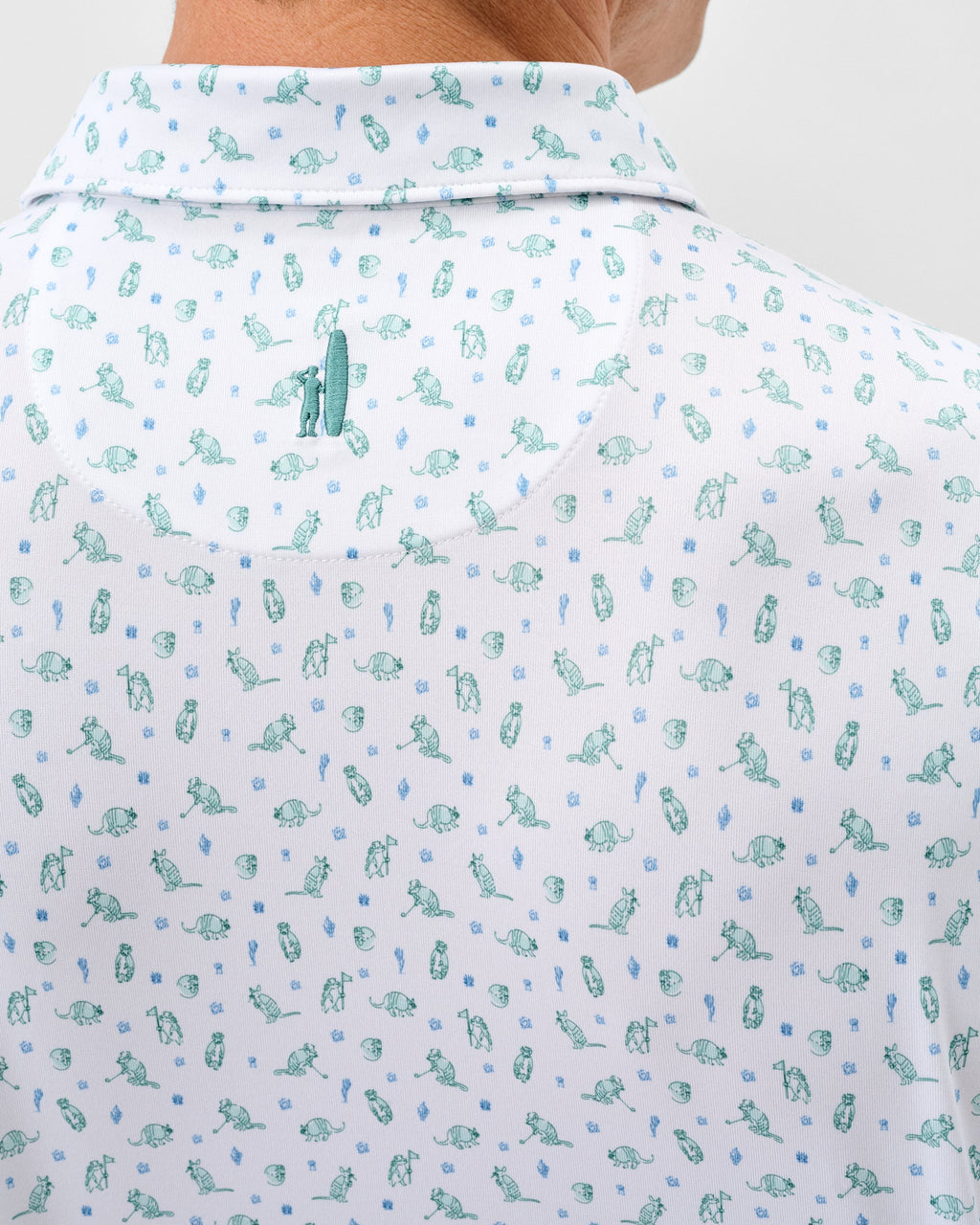 Johnnie-O Performance Jersey Polo - Armadillo