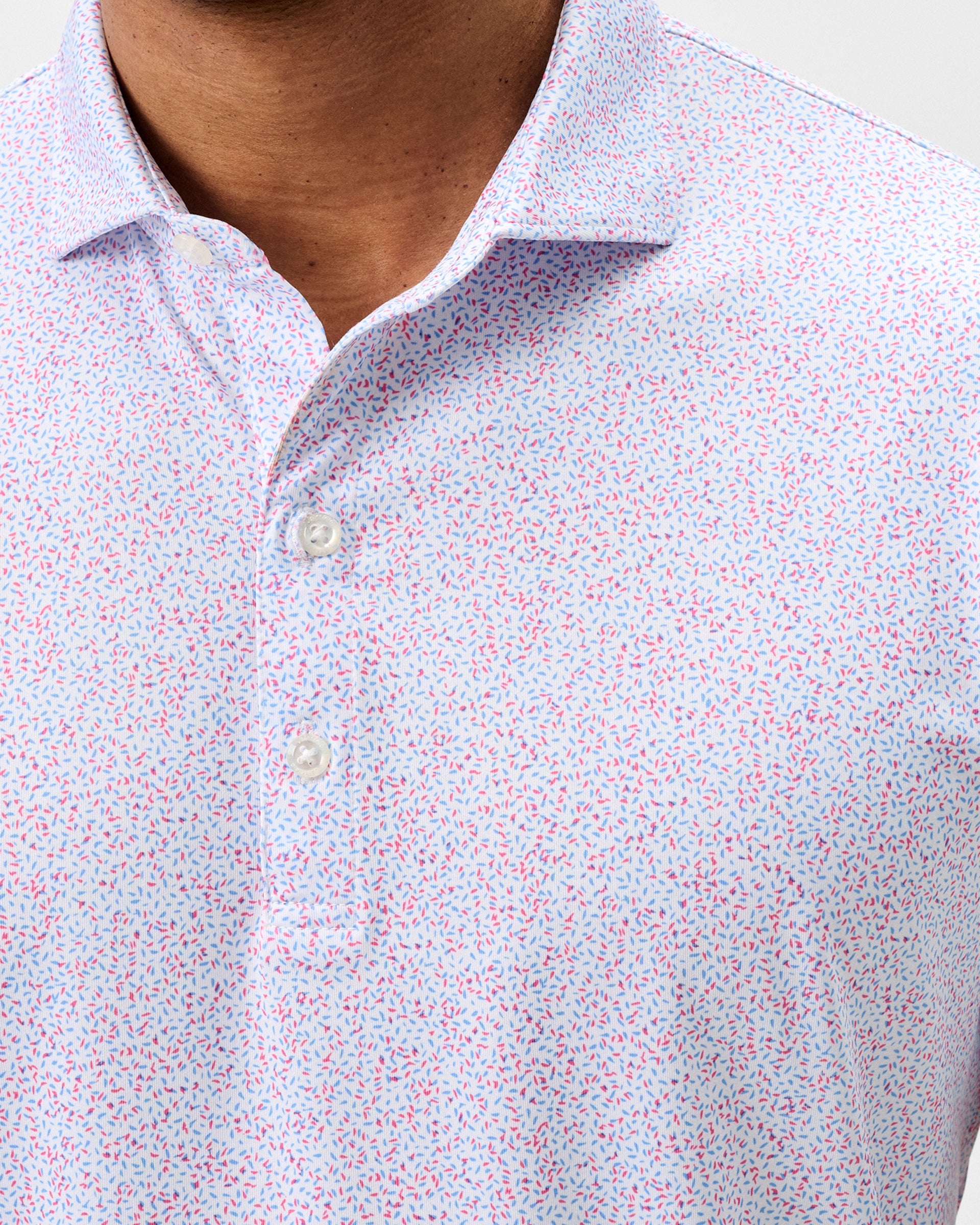Johnnie-O Performance Jersey Polo - Autumn Neat
