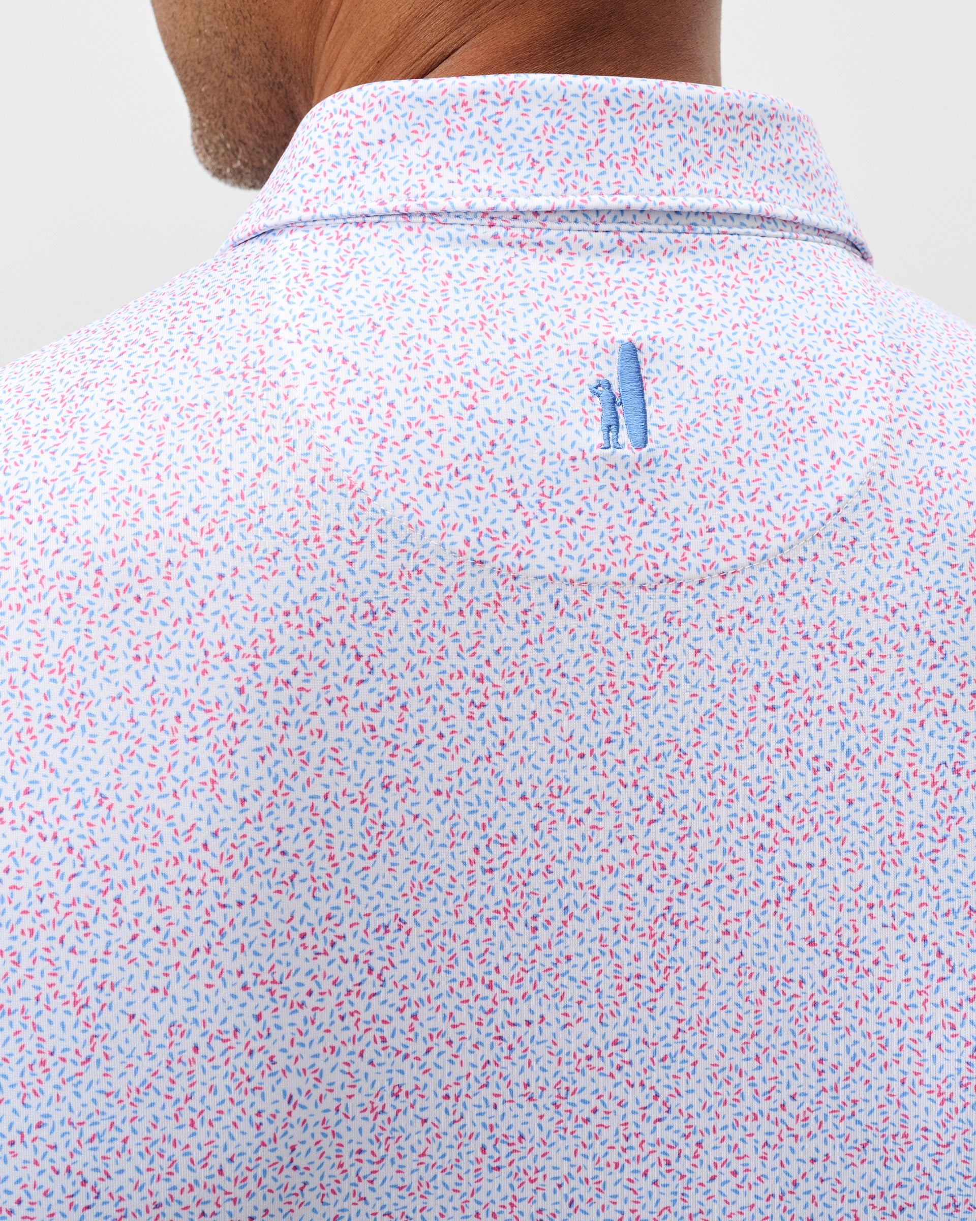 Johnnie-O Performance Jersey Polo - Autumn Neat
