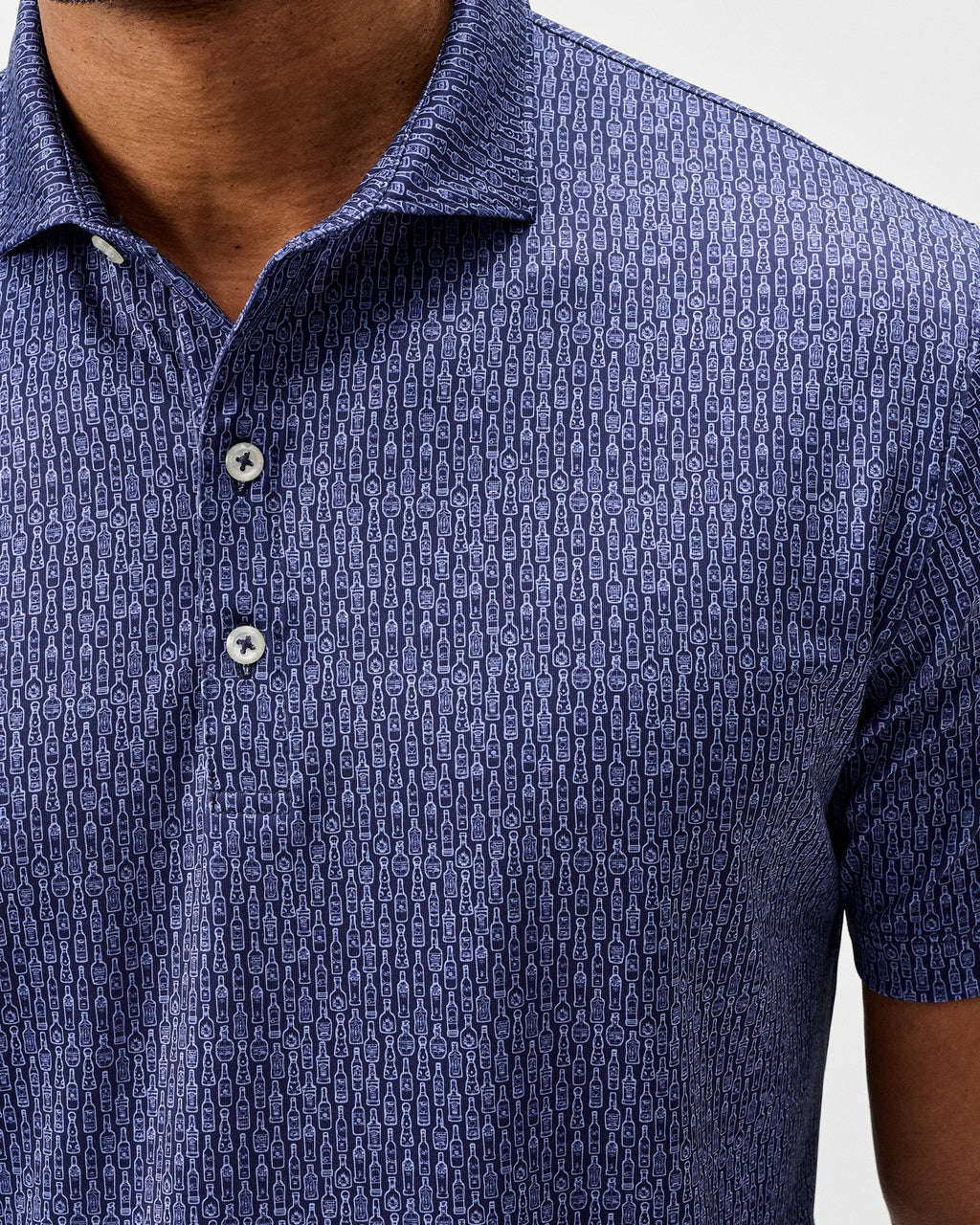 Johnnie-O Performance Jersey Polo - Bars Open