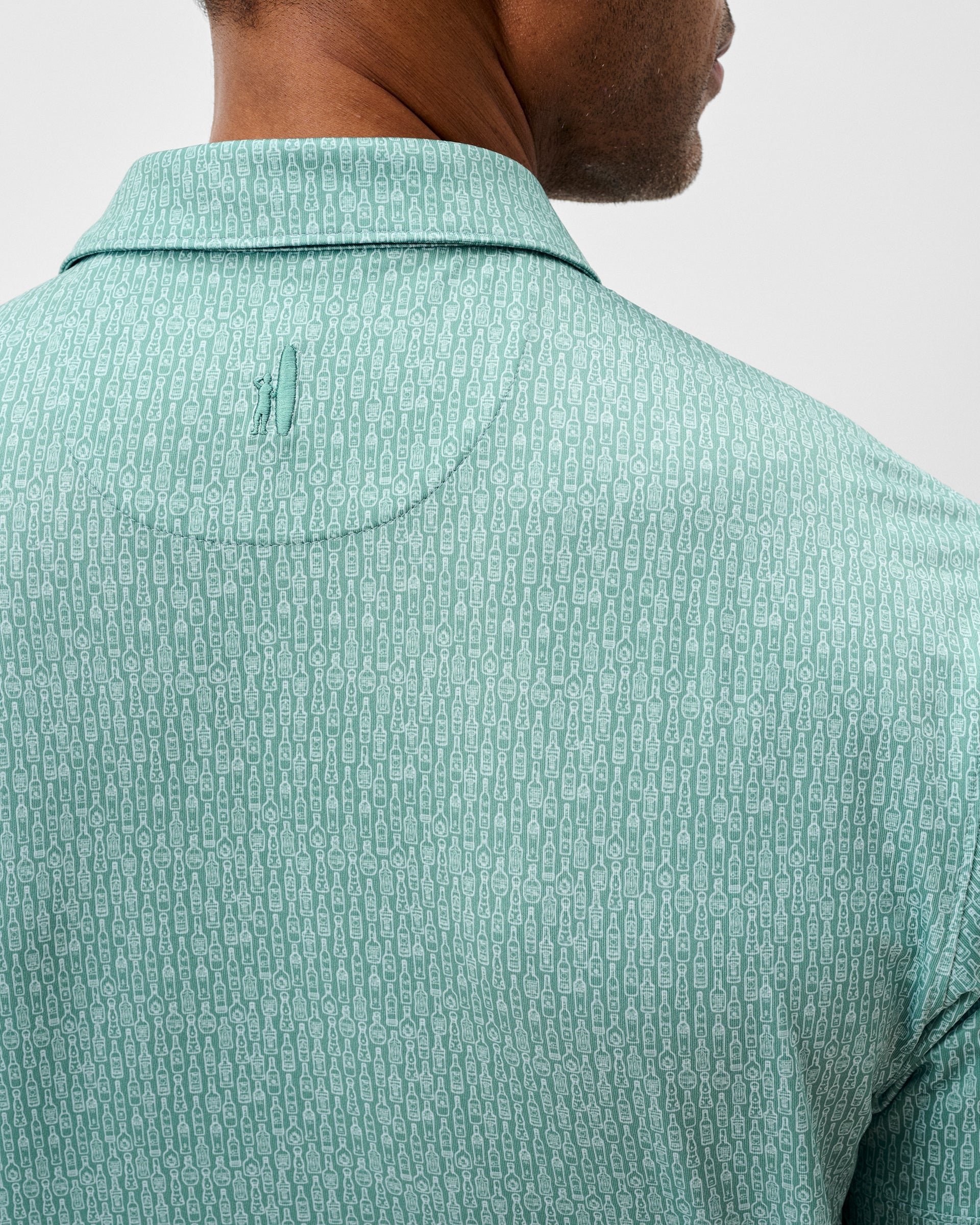 Johnnie-O Performance Jersey Polo - Bars Open