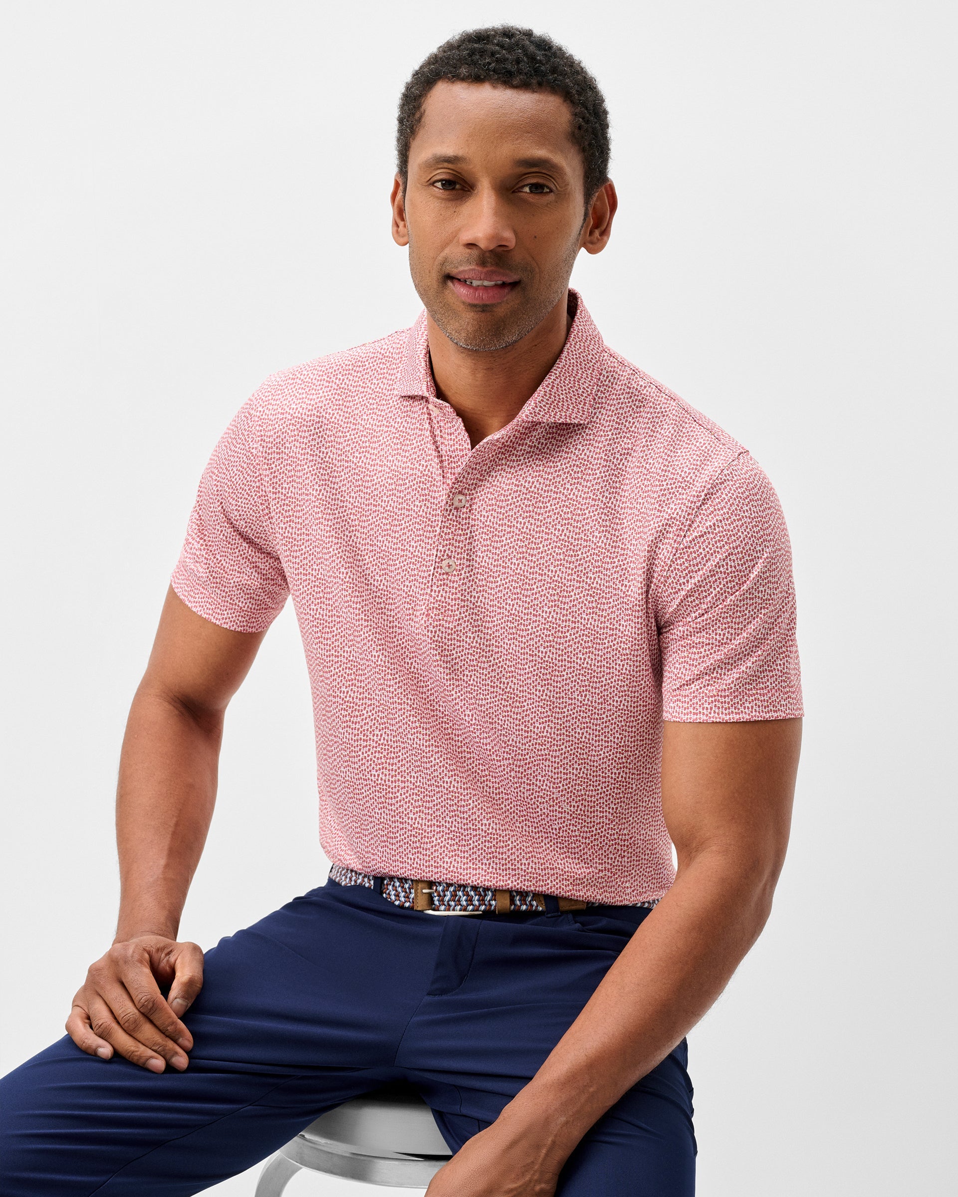 Johnnie-O Performance Jersey Polo - Bloody Marys