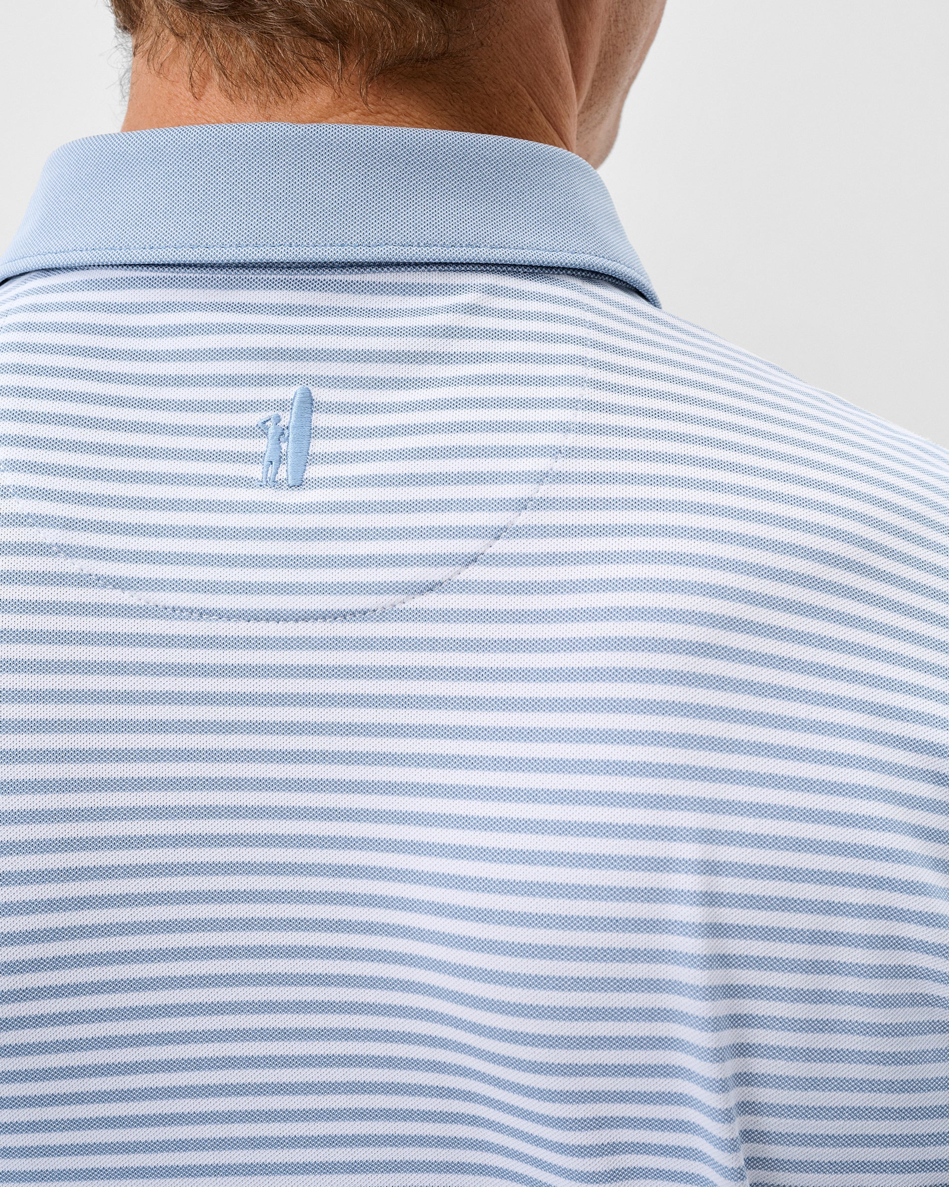 Johnnie-O Performance Mesh Polo - Cruz Solid Collar