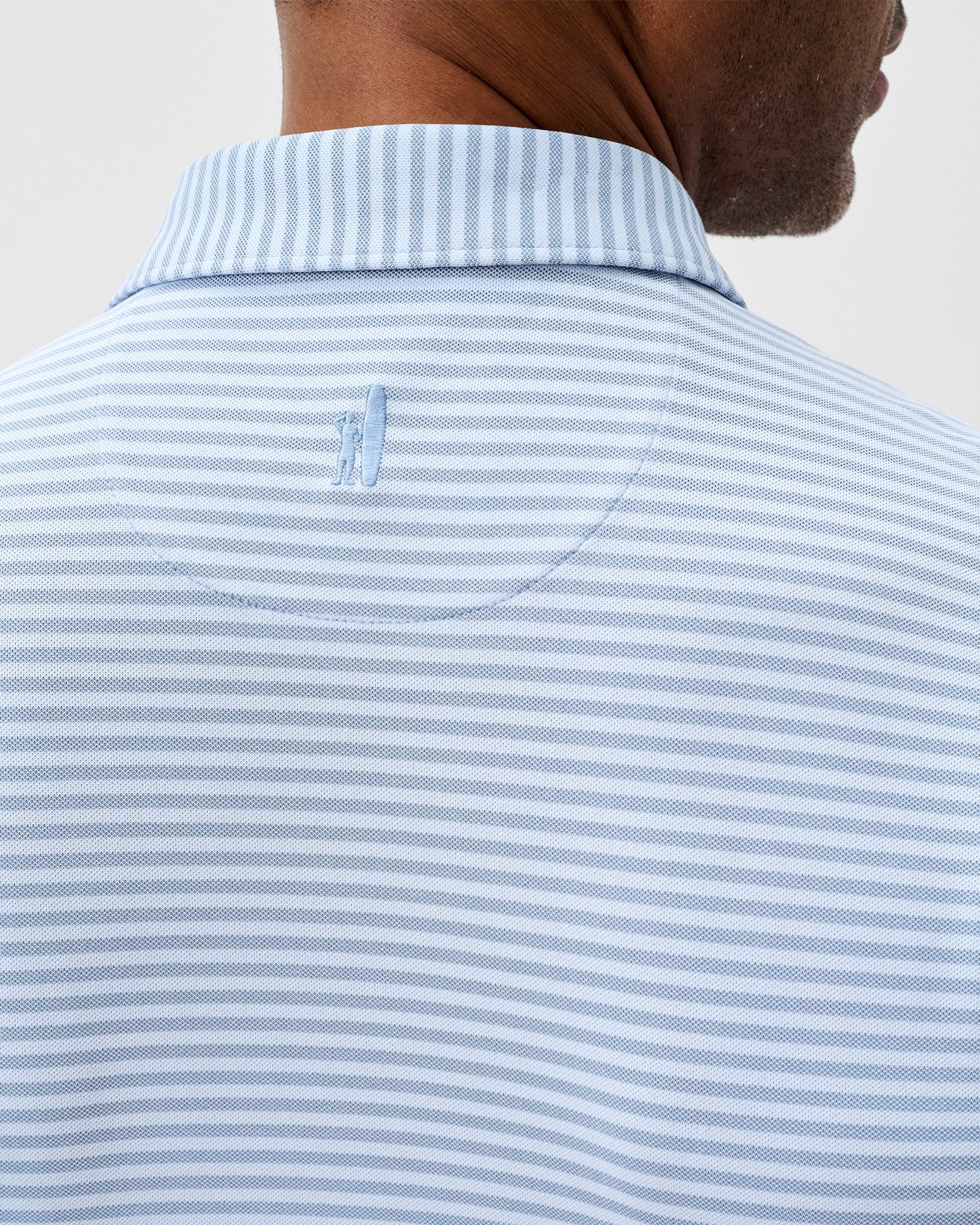 Johnnie-O Performance Mesh Polo - Cruz Stripe