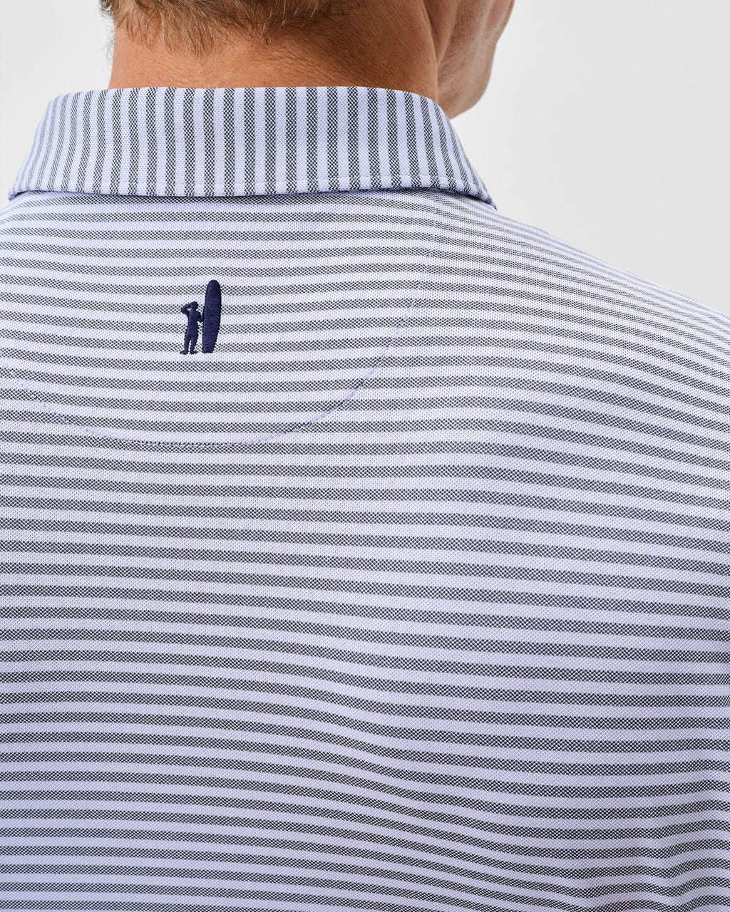 Johnnie-O Performance Mesh Polo - Cruz Stripe
