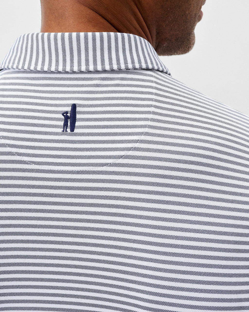 Johnnie-O Performance Mesh Polo - Cruz Stripe
