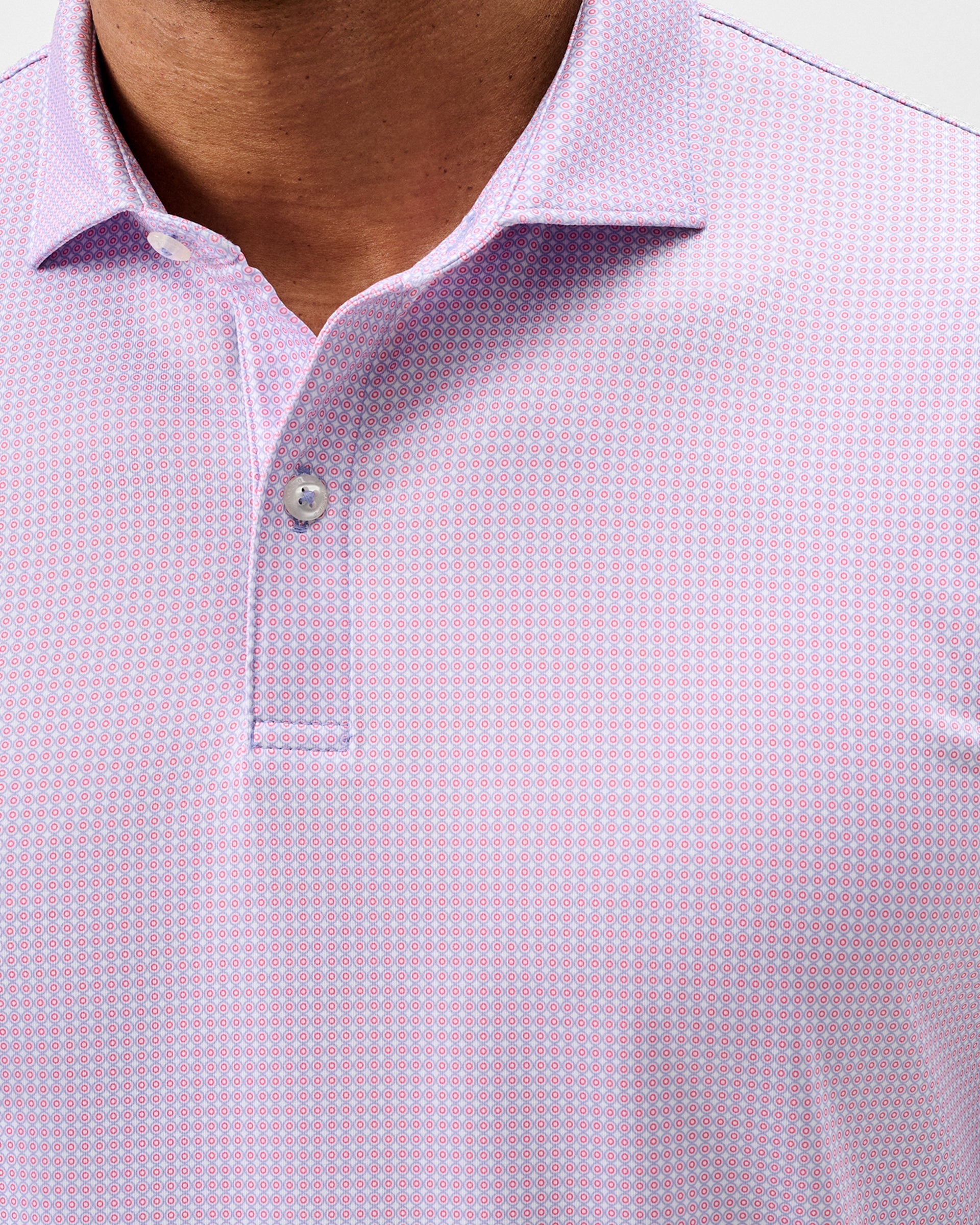 Johnnie-O Performance Jersey Polo - Dot Neat