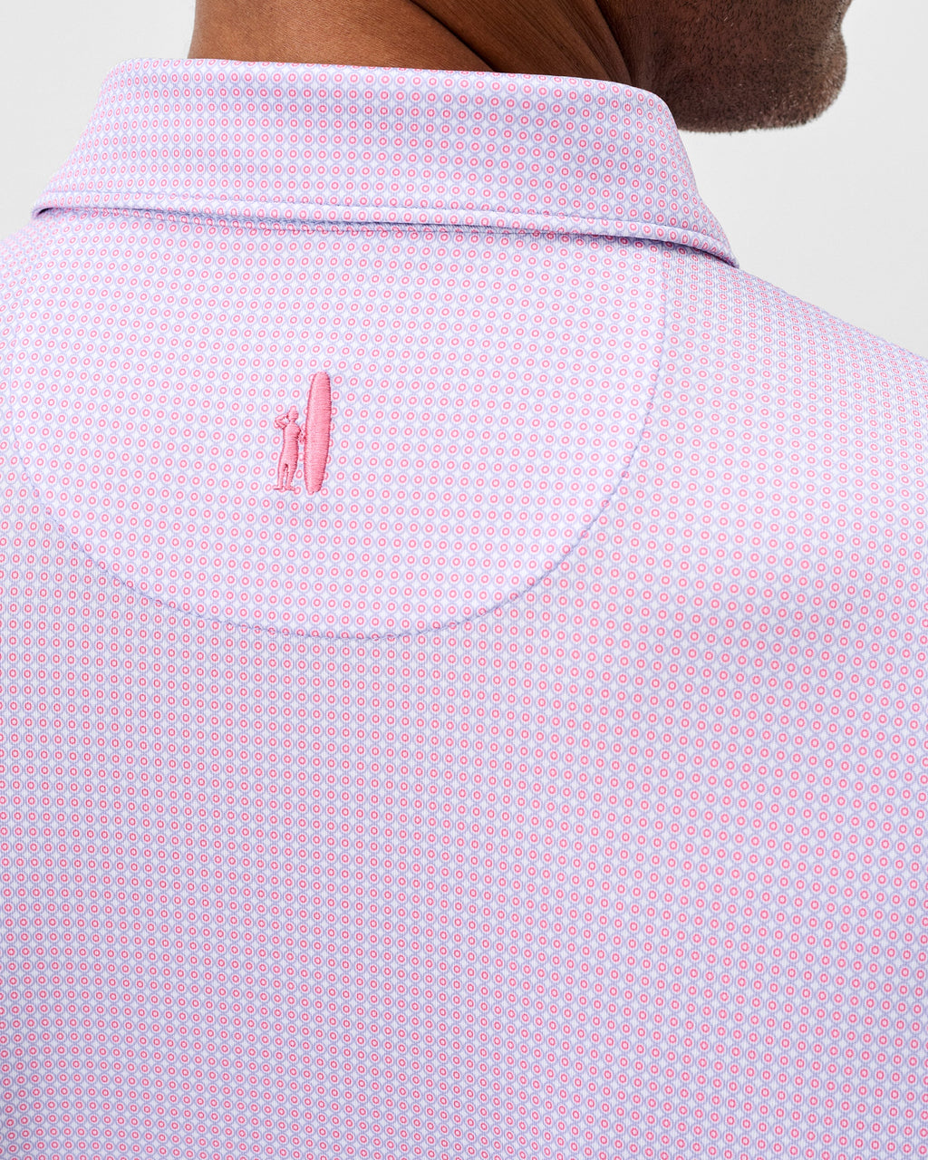Johnnie-O Performance Jersey Polo - Dot Neat