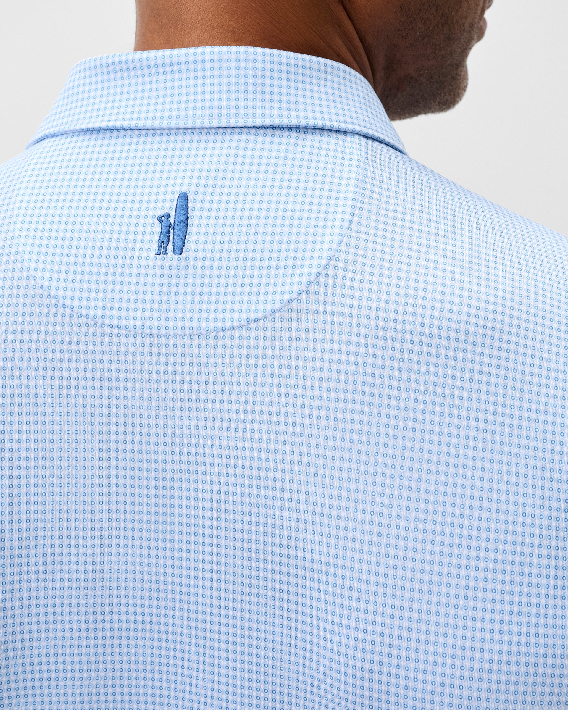 Johnnie-O Performance Jersey Polo - Dot Neat