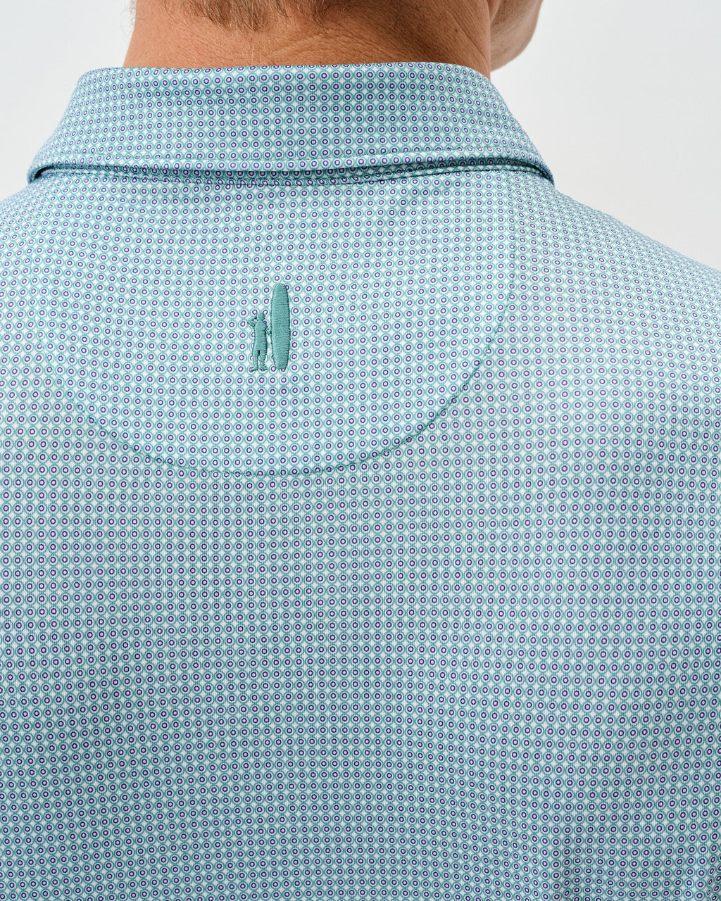 Johnnie-O Performance Jersey Polo - Dot Neat