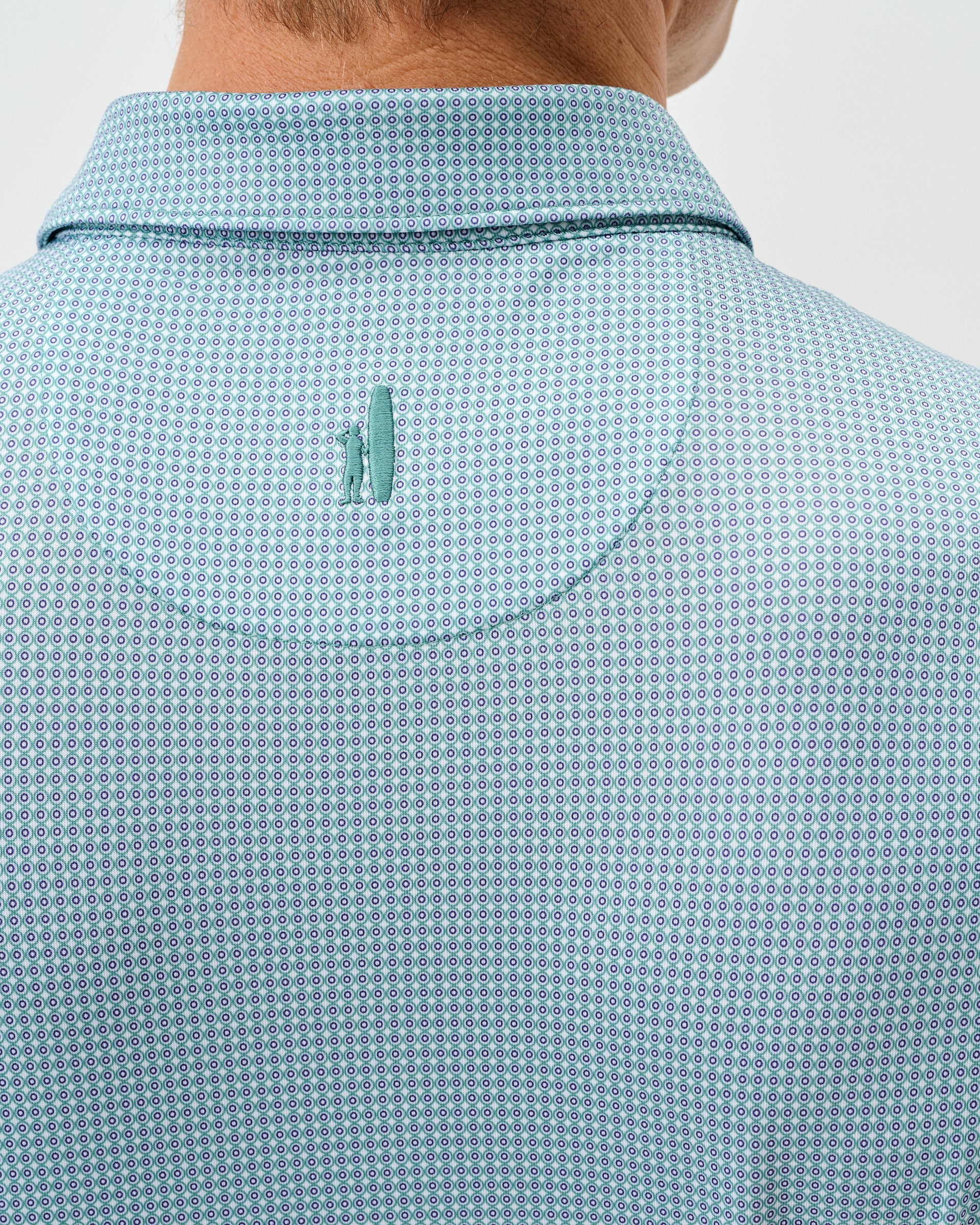 Johnnie-O Performance Jersey Polo - Dot Neat