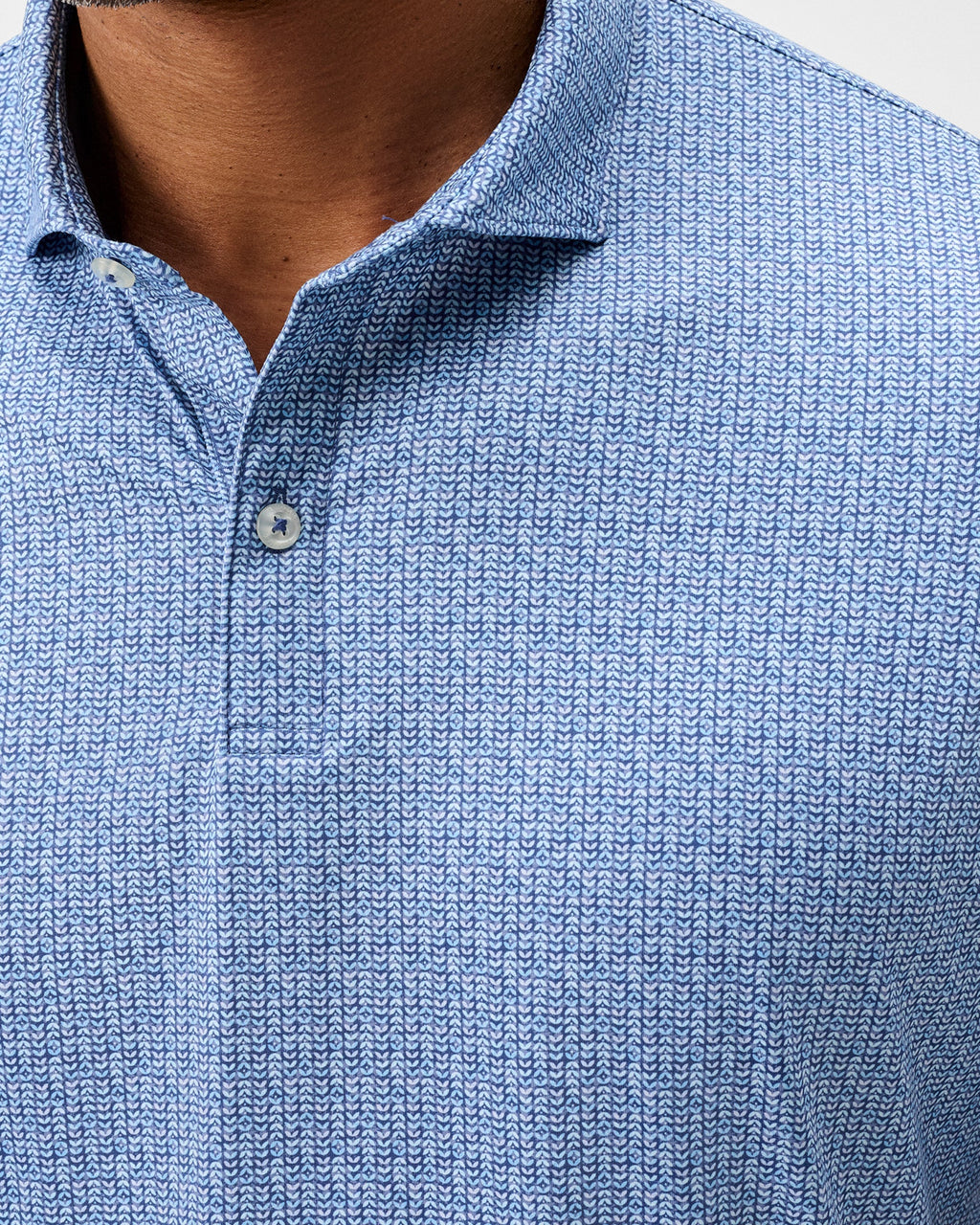 Johnnie-O Performance Featherweight Polo - Fall Flower
