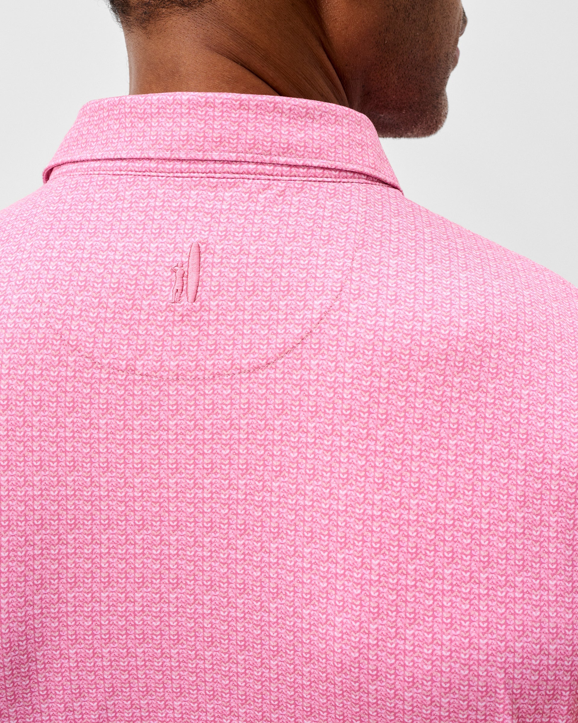 Johnnie-O Featherweight Performance Polo - Fall Flower