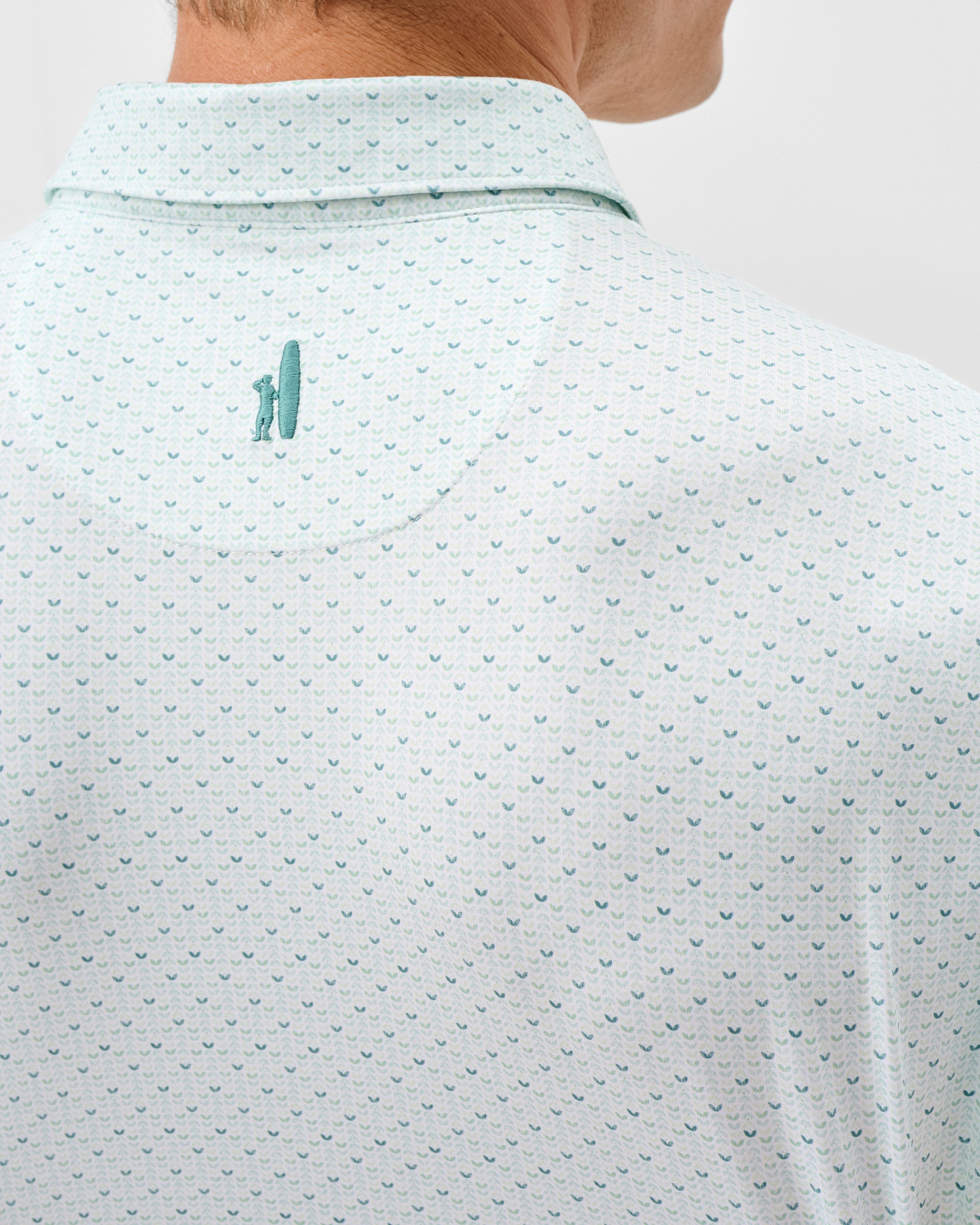 Johnnie-O Performance Featherweight Polo - Fall Flower