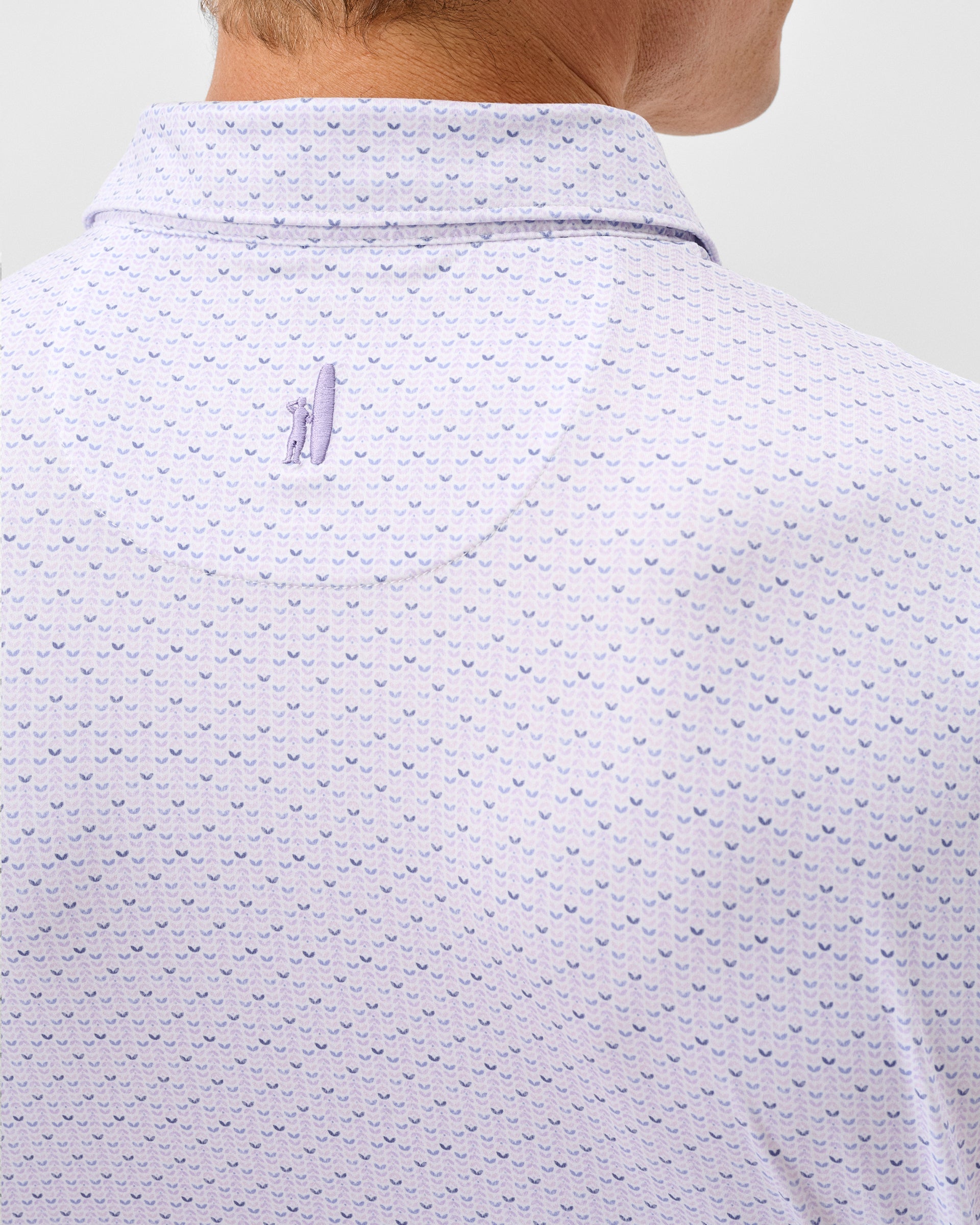 Johnnie-O Performance Featherweight Polo - Fall Flower