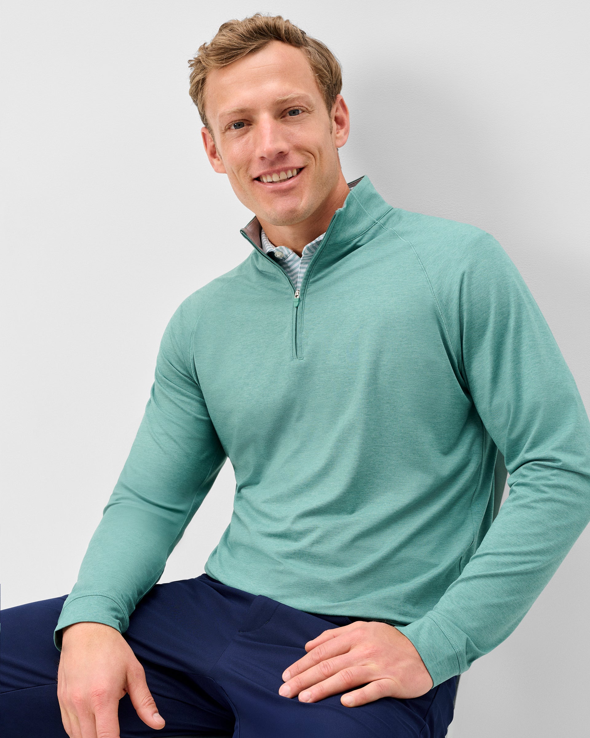 Johnnie-O Freeborne Performance 1/4 Zip Pullover