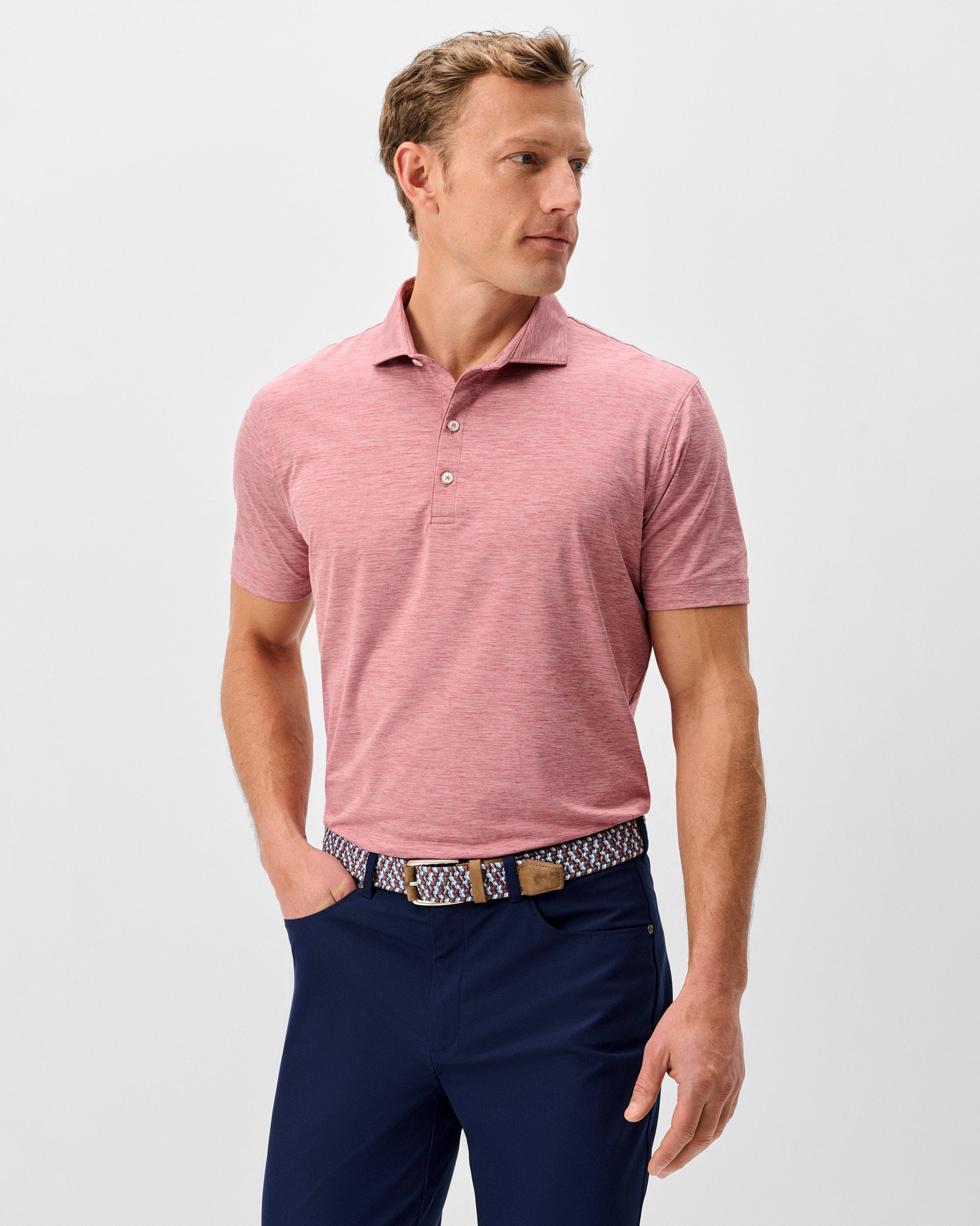 Johnnie-O Performance Featherweight Polo - Huronn