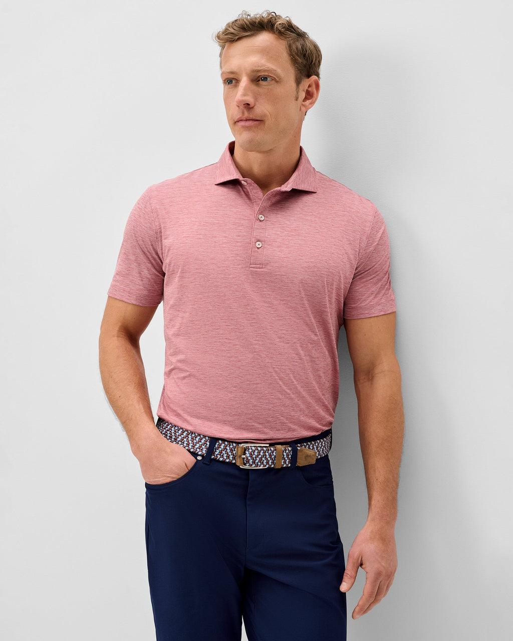 Johnnie-O Performance Featherweight Polo - Huronn