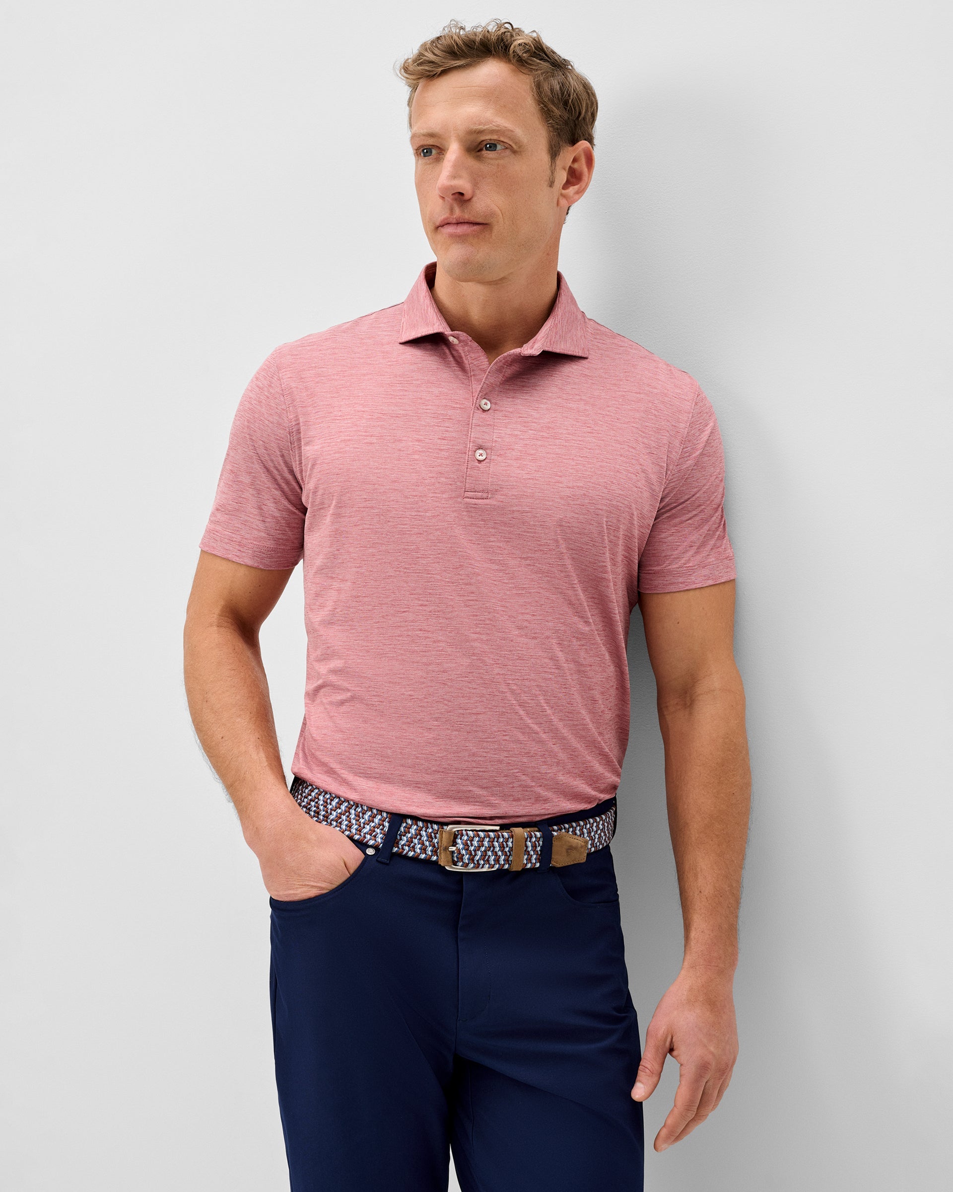 Johnnie-O Performance Featherweight Polo - Huronn