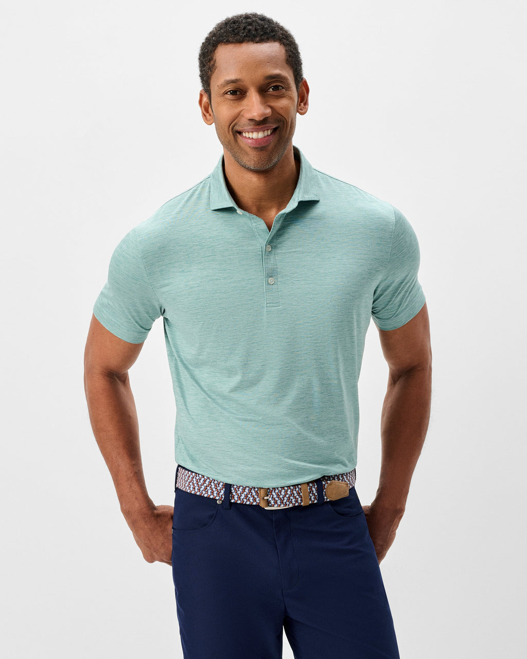Johnnie-O Performance Featherweight Polo - Huronn