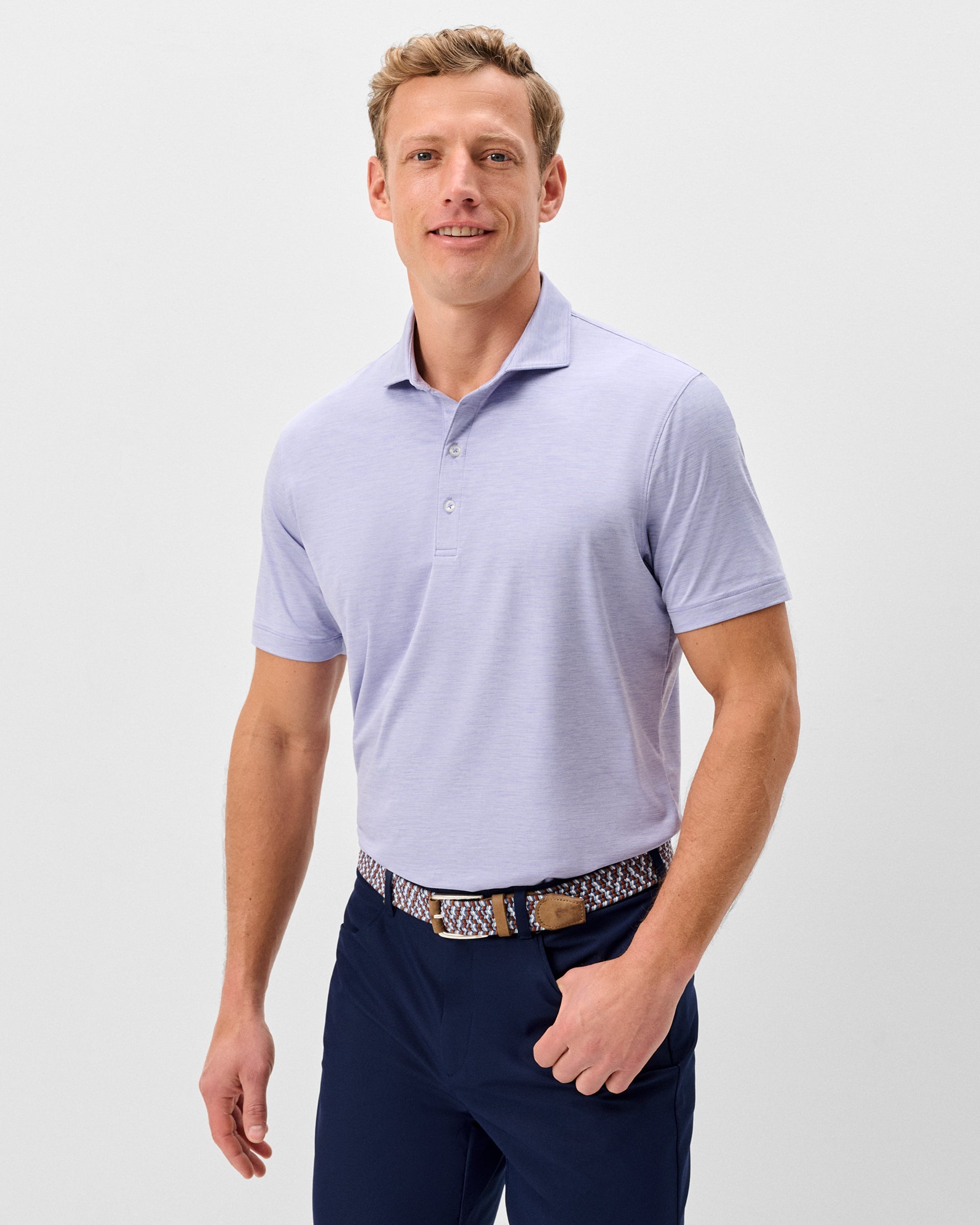 Johnnie-O Performance Featherweight Polo - Huronn