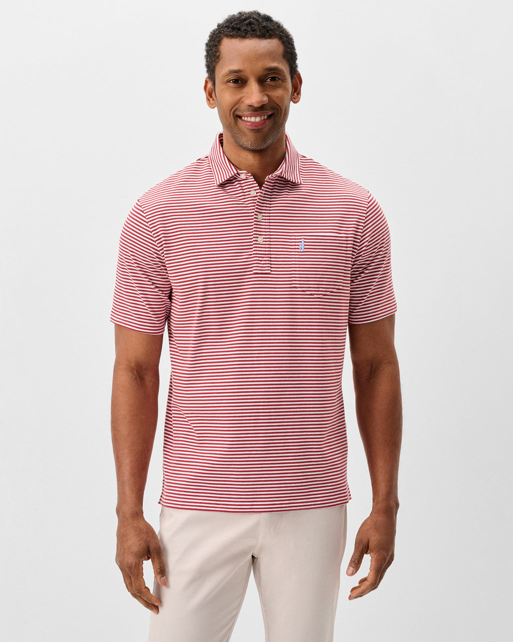 Johnnie-O Original 4-Button Polo - Jacks Stripe