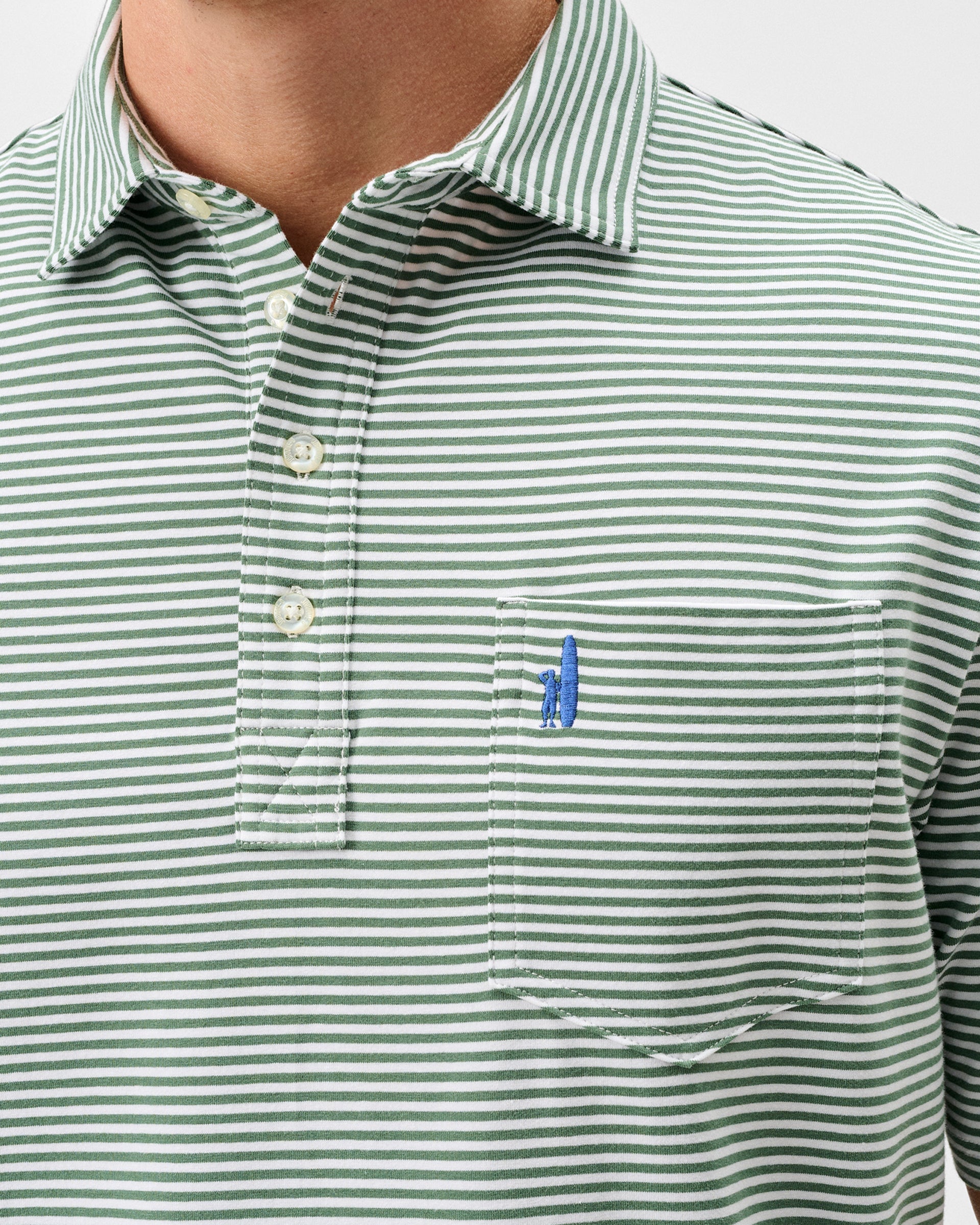 Johnnie-O Original 4-Button Polo - Jacks Stripe