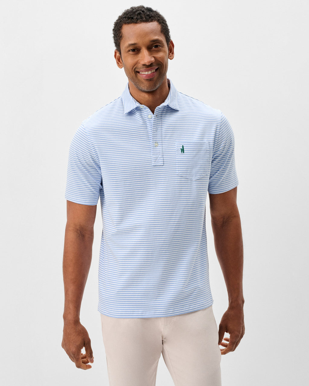 Johnnie-O Original 4-Button Polo - Jacks Stripe