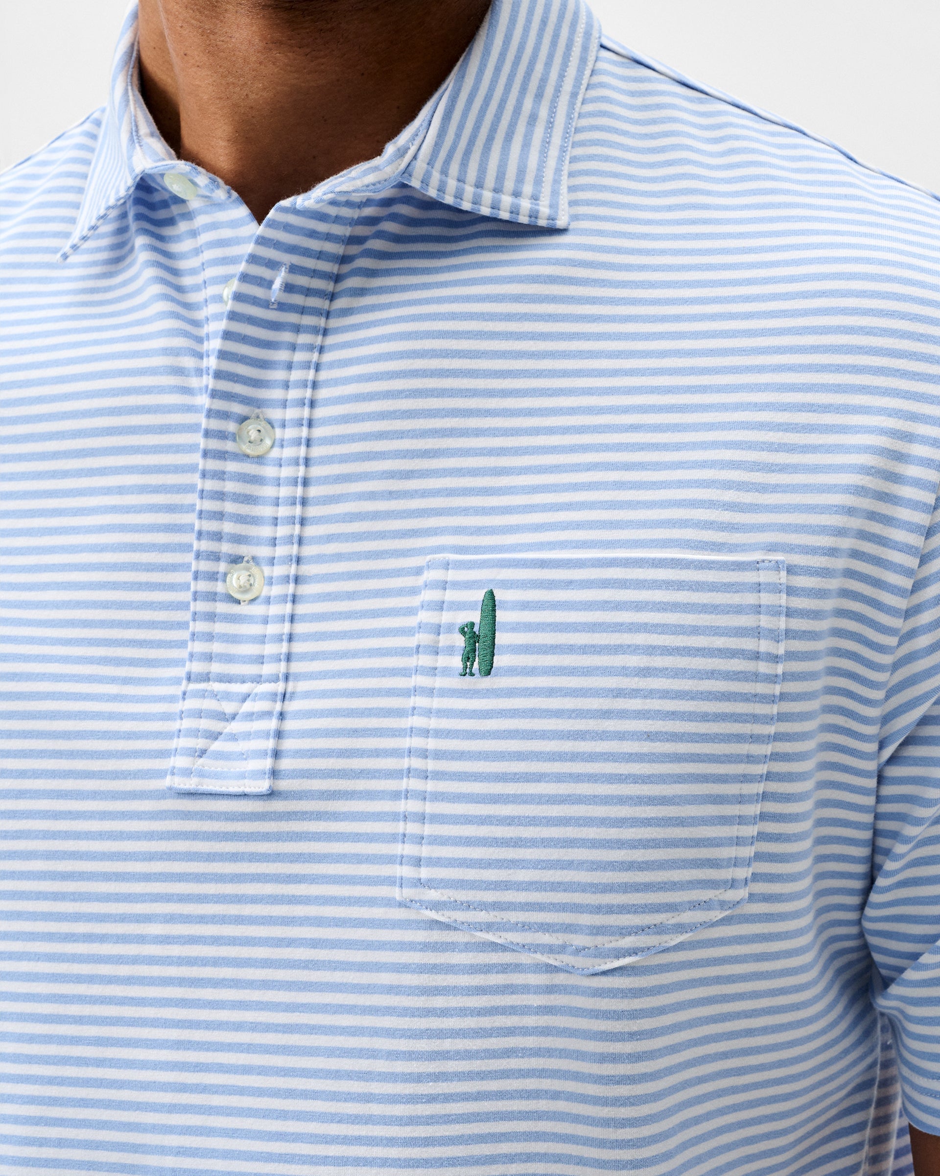 Johnnie-O Original 4-Button Polo - Jacks Stripe