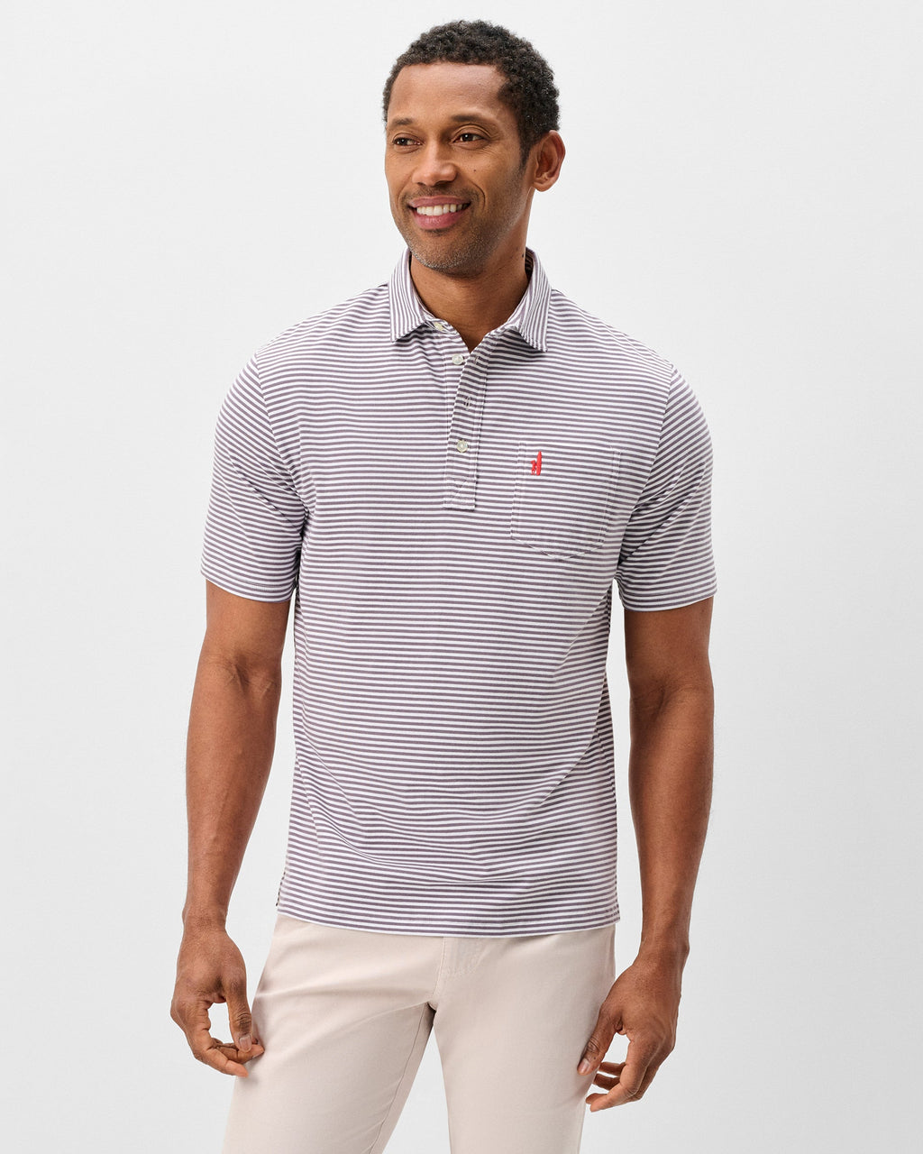 Johnnie-O Original 4-Button Polo - Jacks Stripe