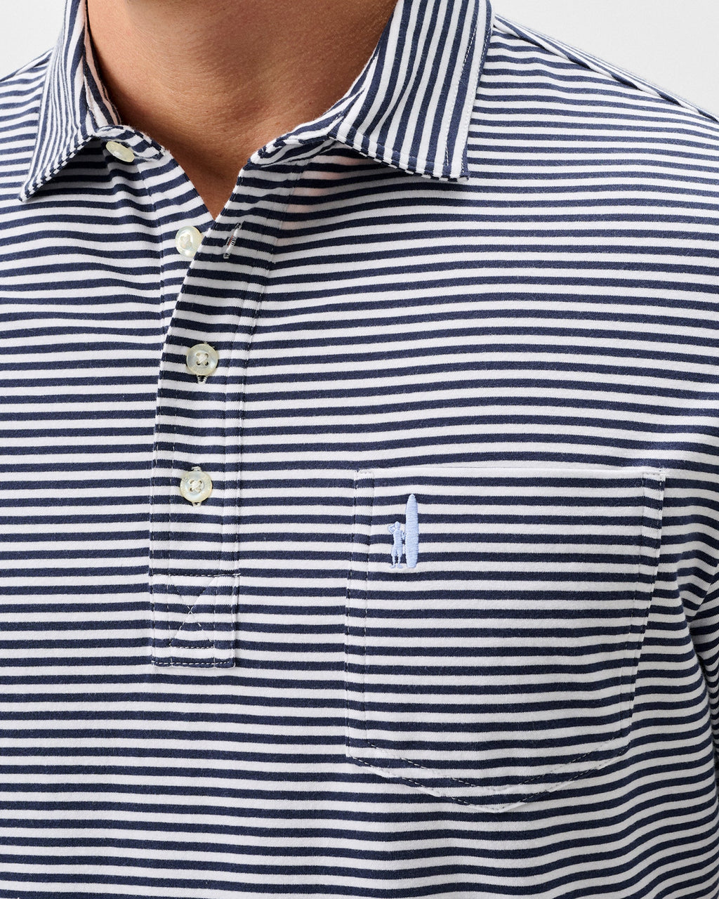 Johnnie-O Original 4-Button Polo - Jacks Stripe